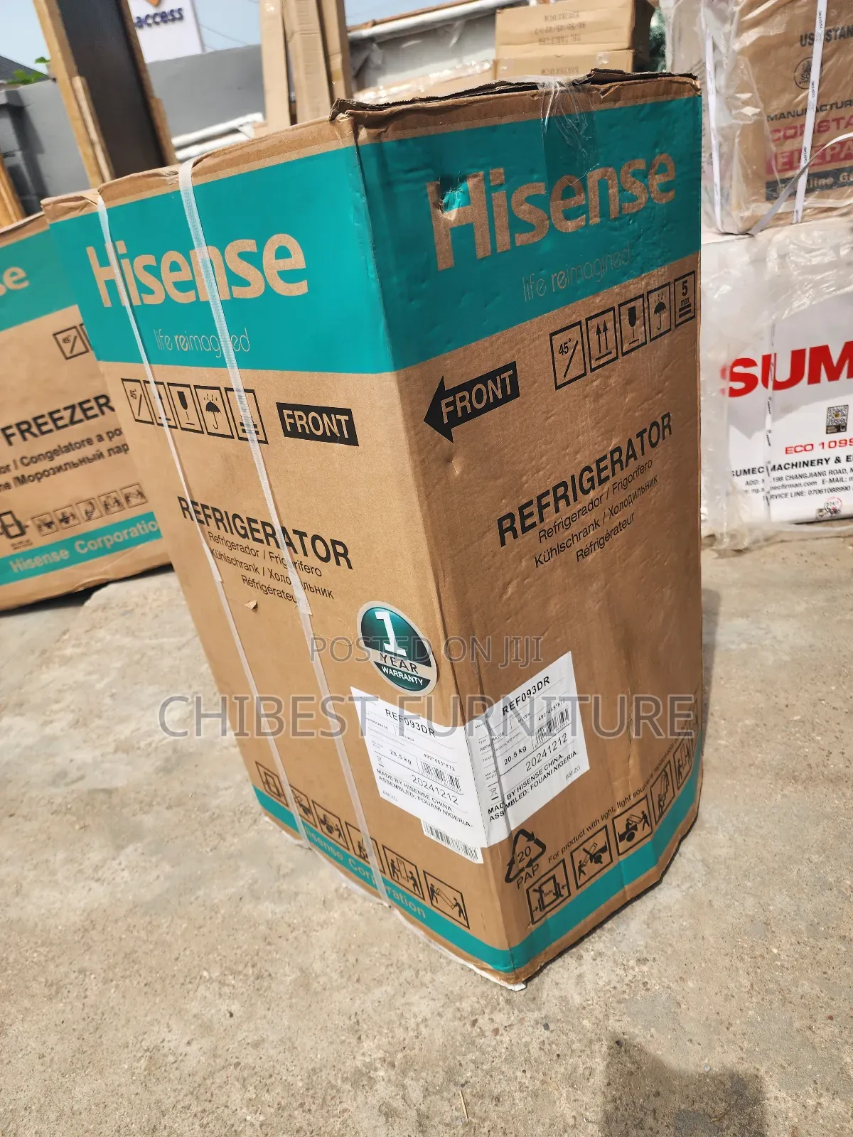 Hisense Single Door Refrigerator