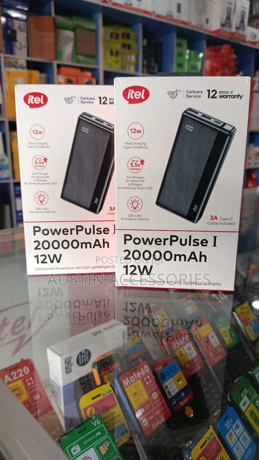 Itel 20000mah Power Bank A1160
