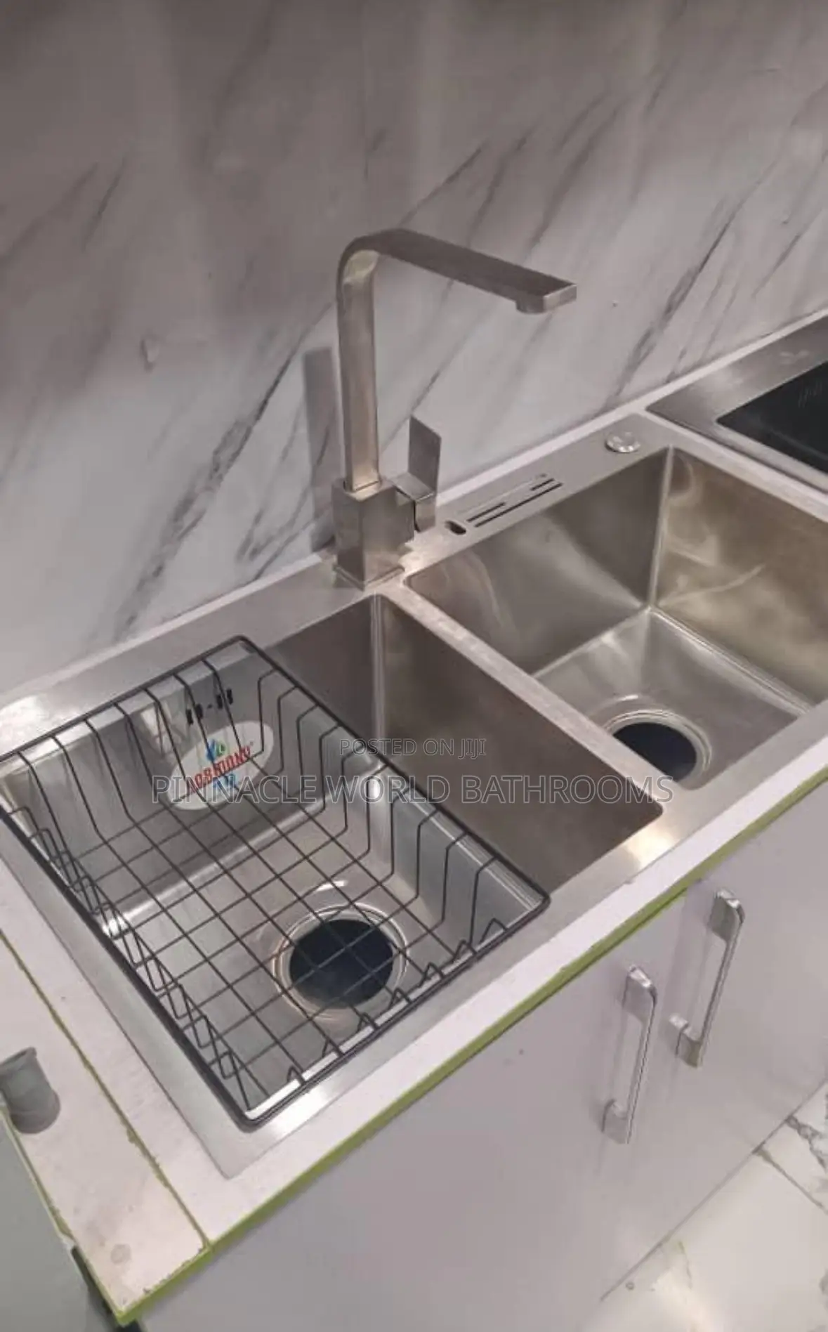 England Kitchen Sink With Hot and Cold Mixer Tap 007