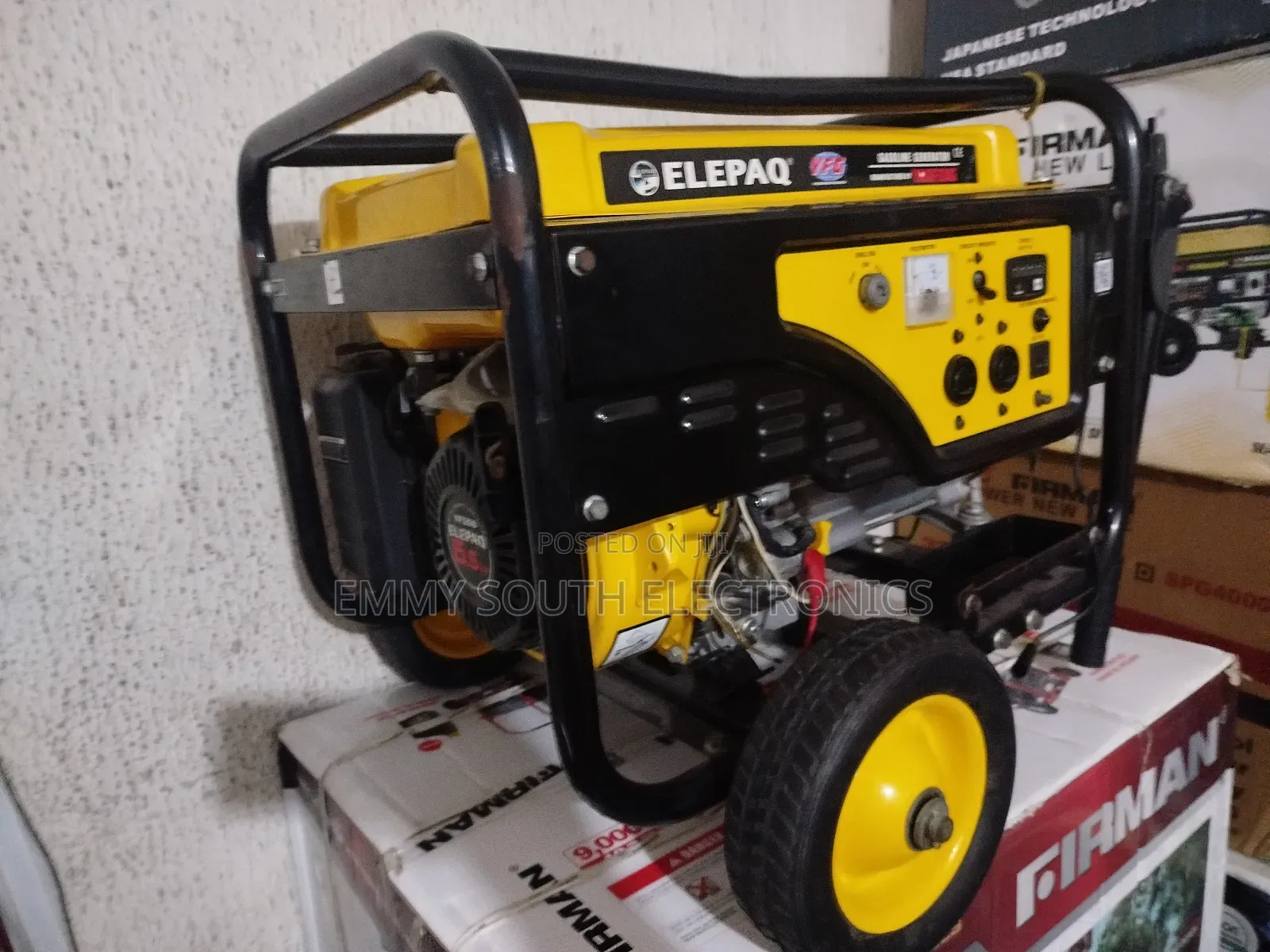 Elepaq Constant Copper Coil Petrol Generator Mede in Japan