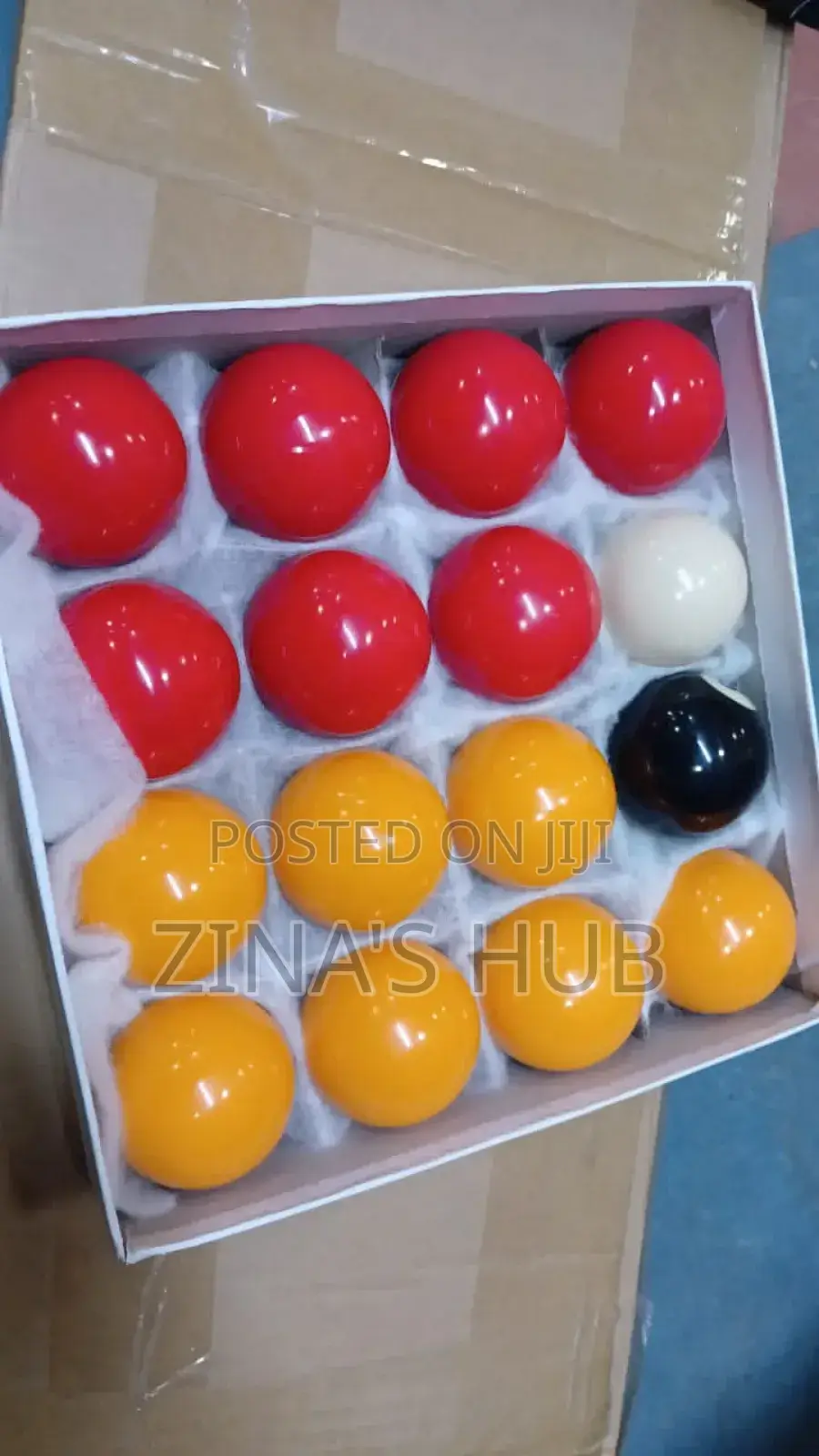 Unumbered Snooker Ball Colored