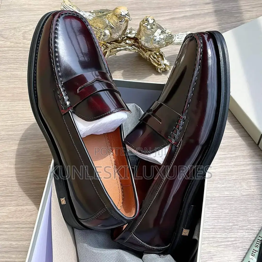 Original Richwanaz Patent Leather Shoes for Men in 2 Colors