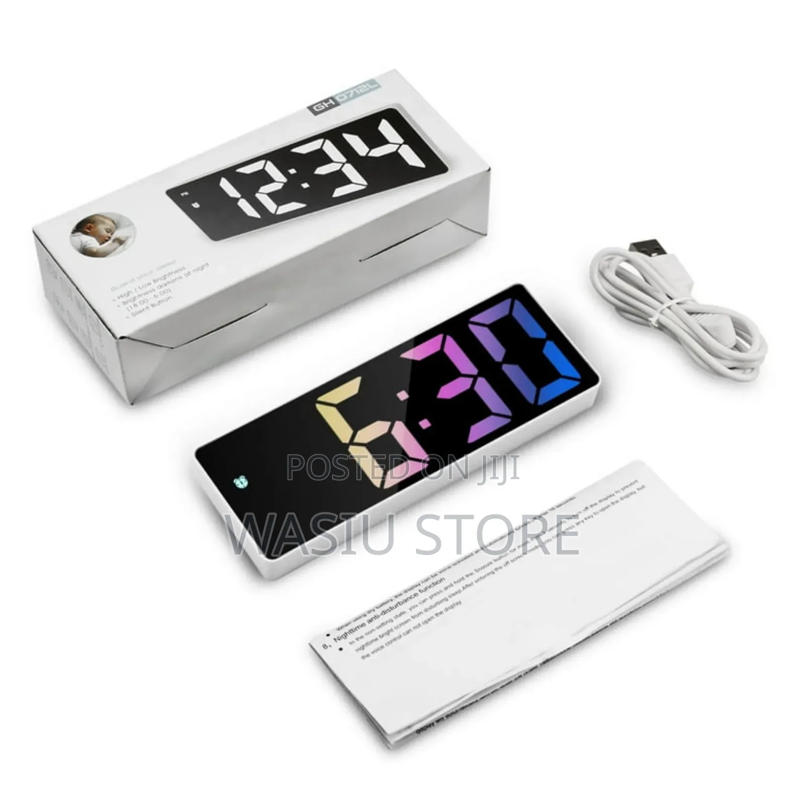 Digital Alarm Clock Led Desktop Clock