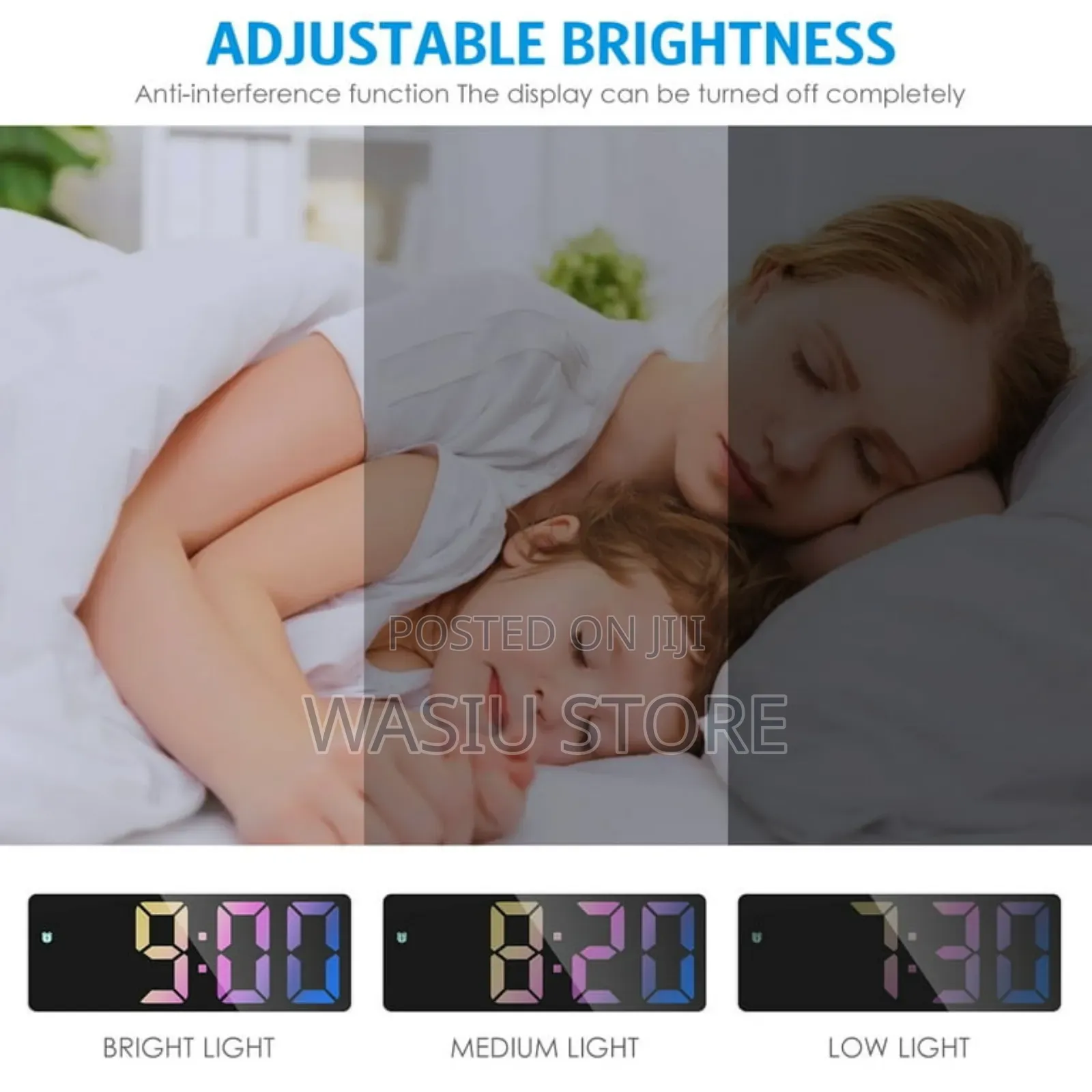 Digital Alarm Clock Led Desktop Clock