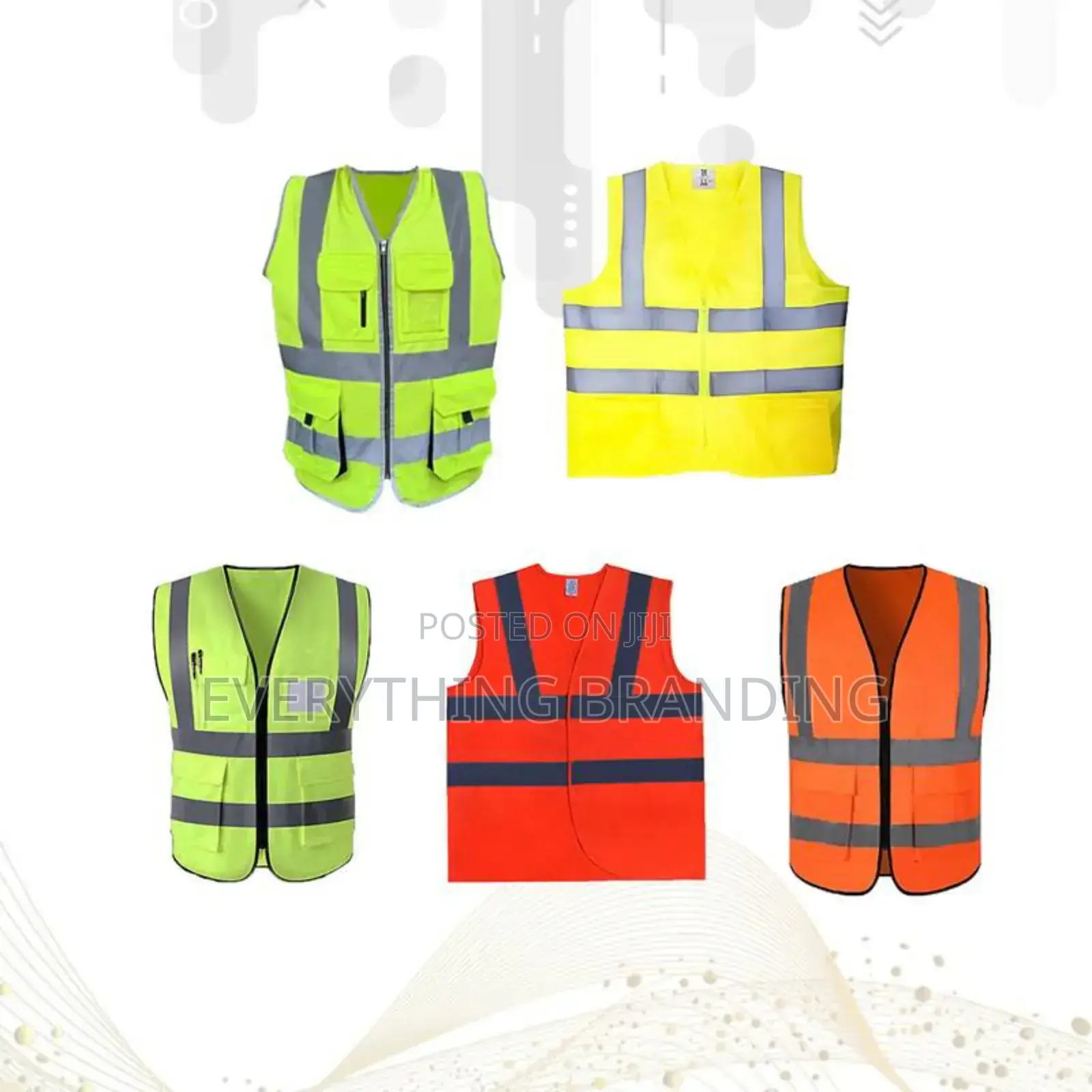 Custom Maritime Offshore Safety Jacket Reflective Workwear
