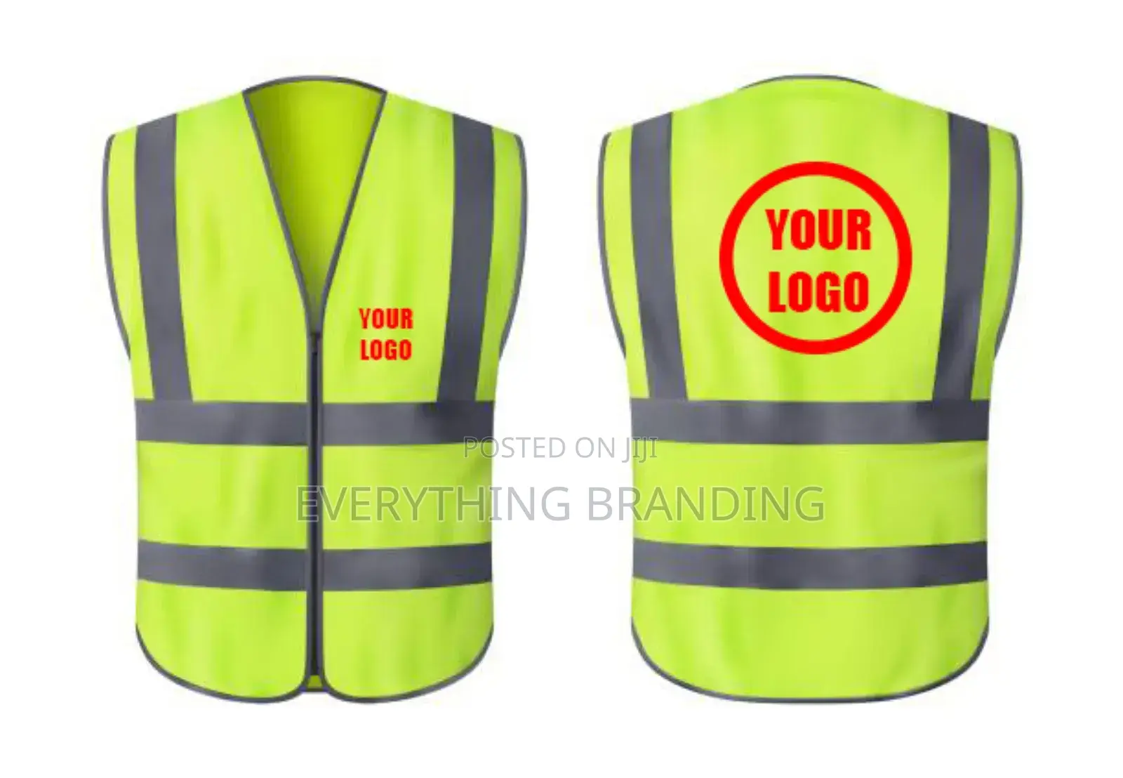 Mining Safety Jacket Printing | Reflective Vest Branding Service