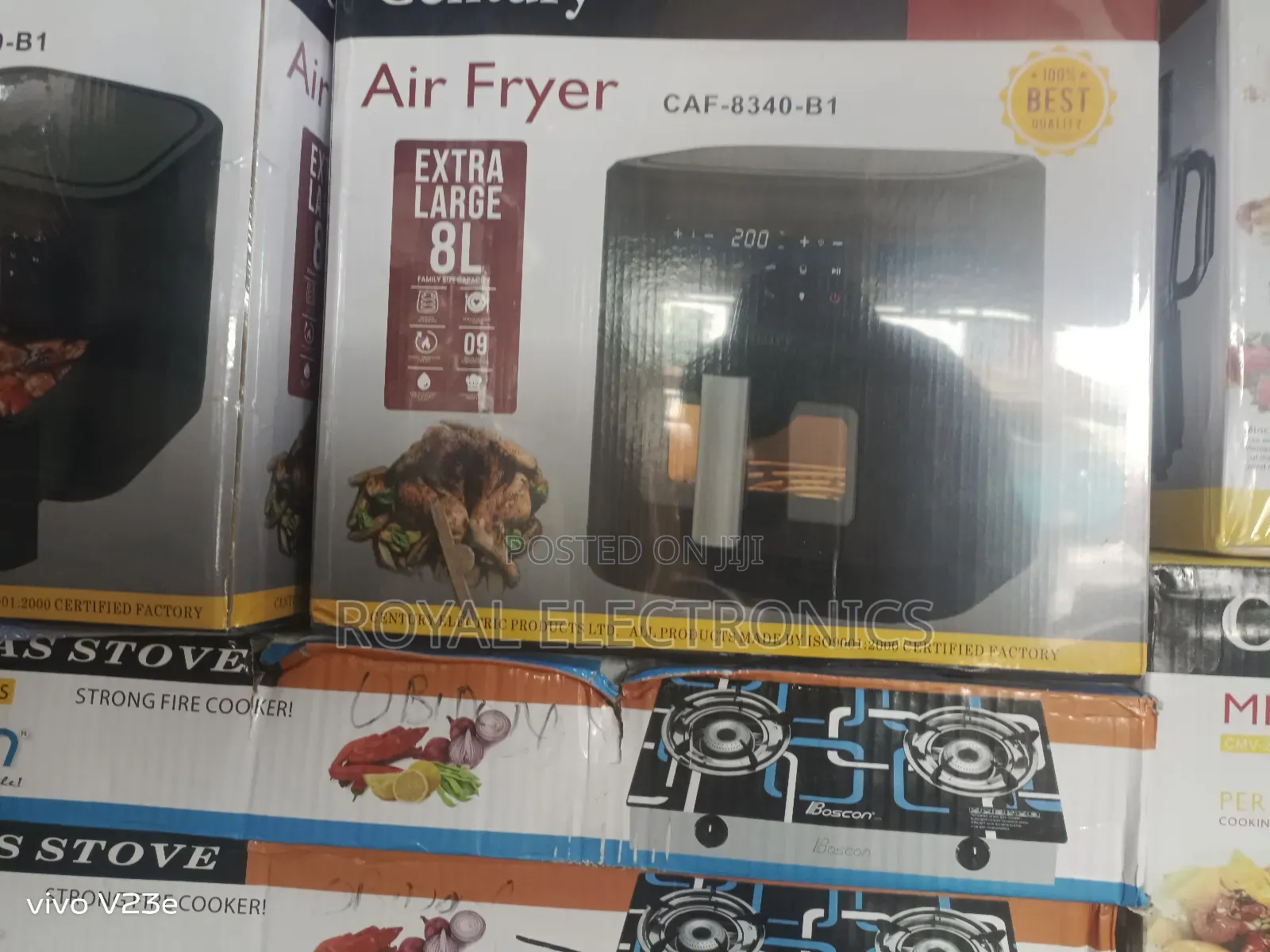 Newly Released Century Digital Torch Screen Air Fryer 8litre