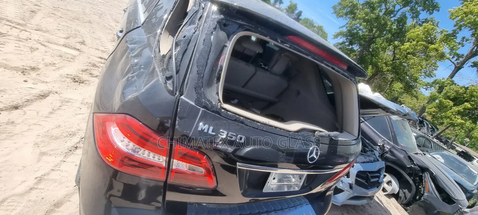 Ml350 2013 Rear Vent Glass We Deliver Install