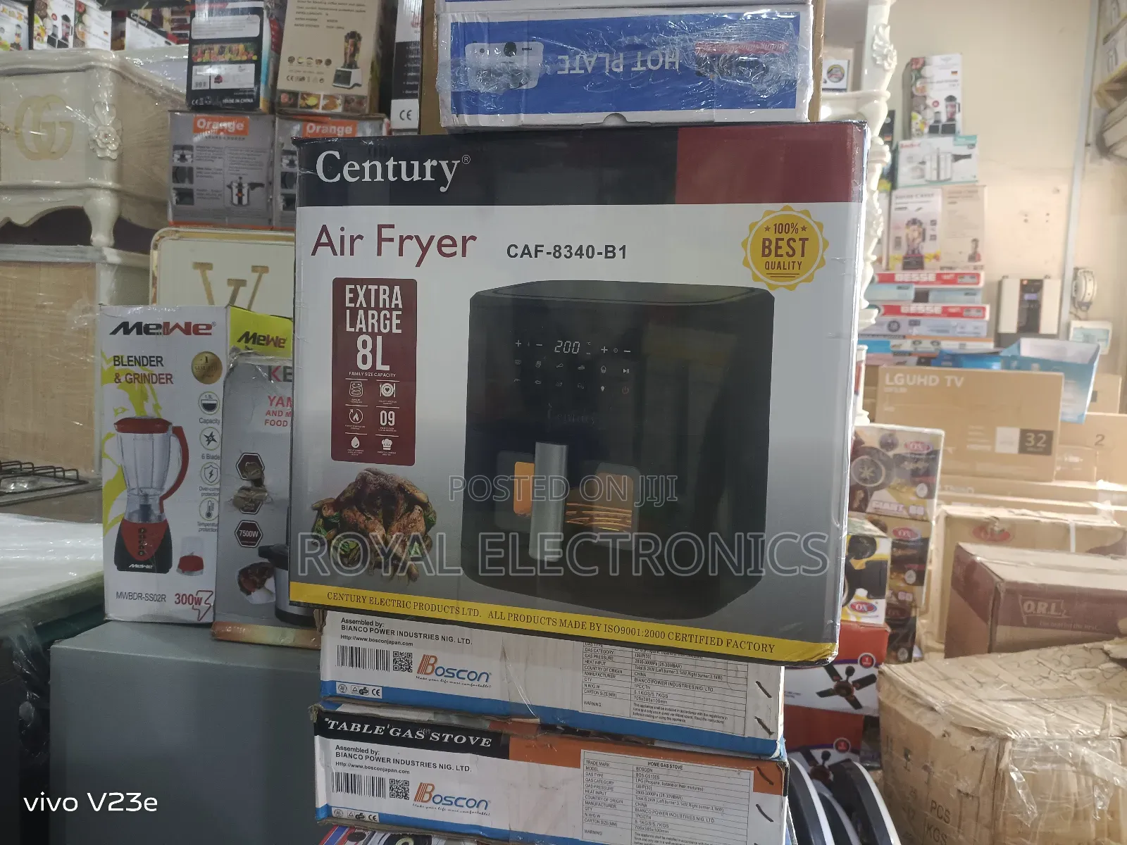 Latest Multifunction Century Torch Screen Air Fryer 8l