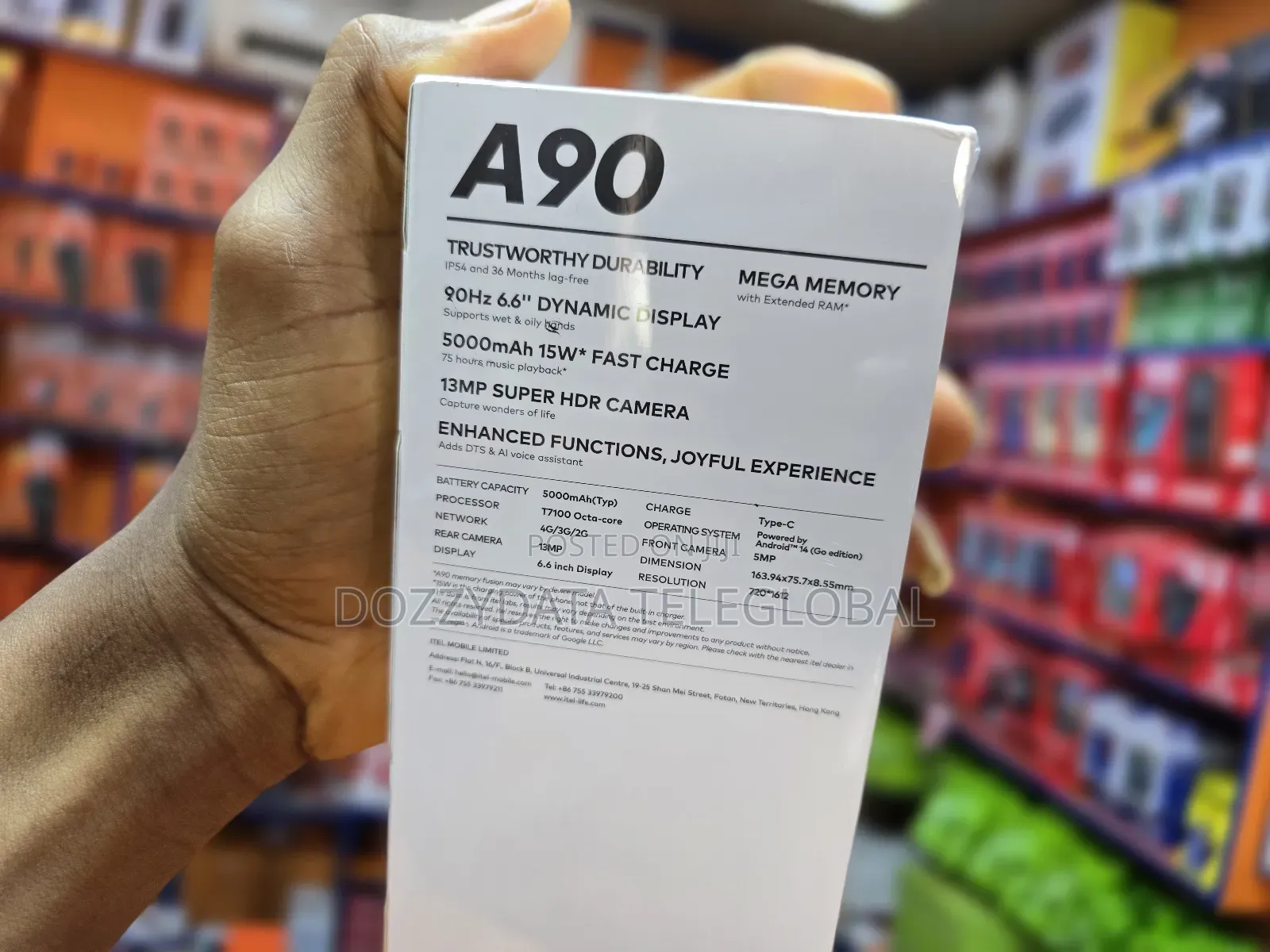 New Itel A90 64 GB