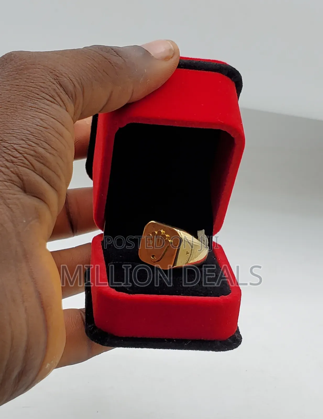 Crown Inspires Gold Pinky Men's Ring
