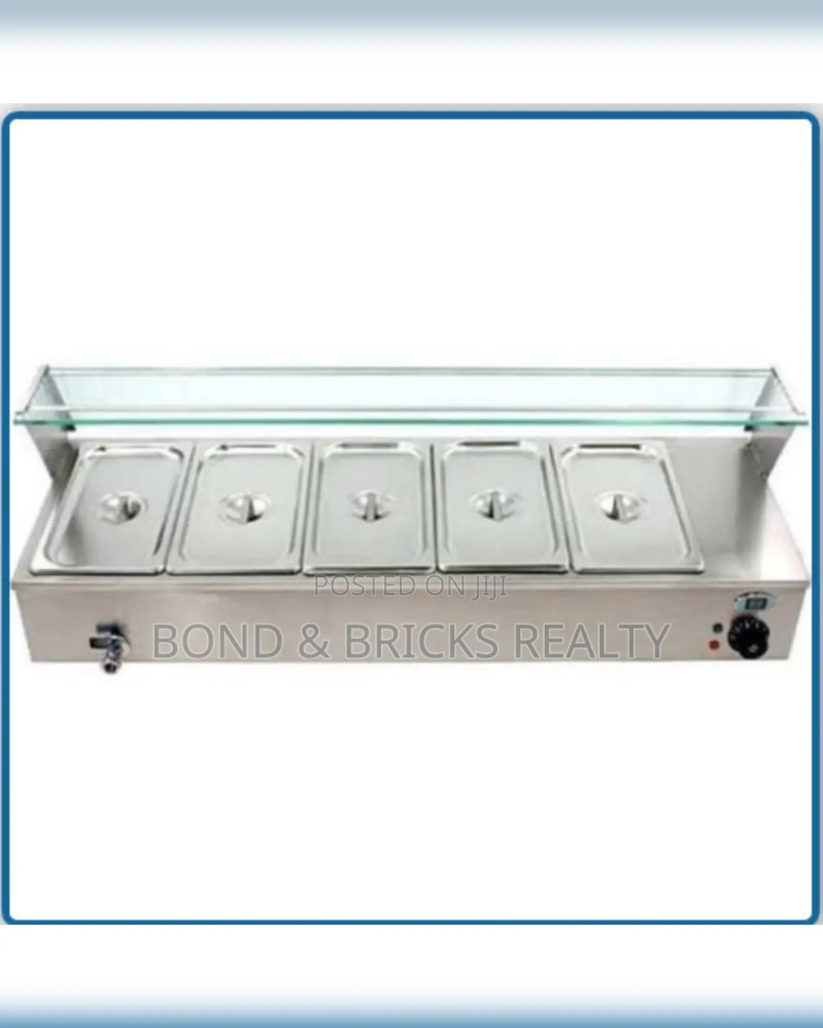 Baine Marie Table Top 4p (Down Only)