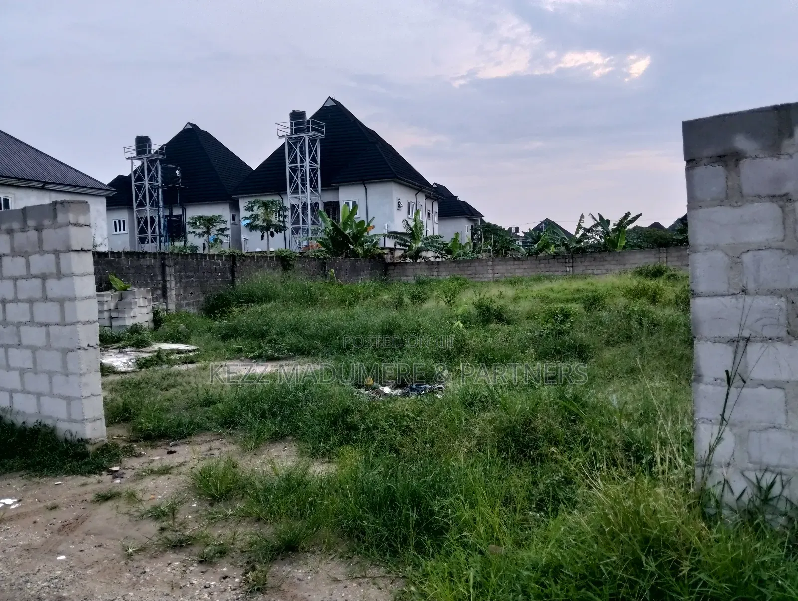 For Sale : Fenced 2 Plots at Royal Estate, Sars Road , Ph