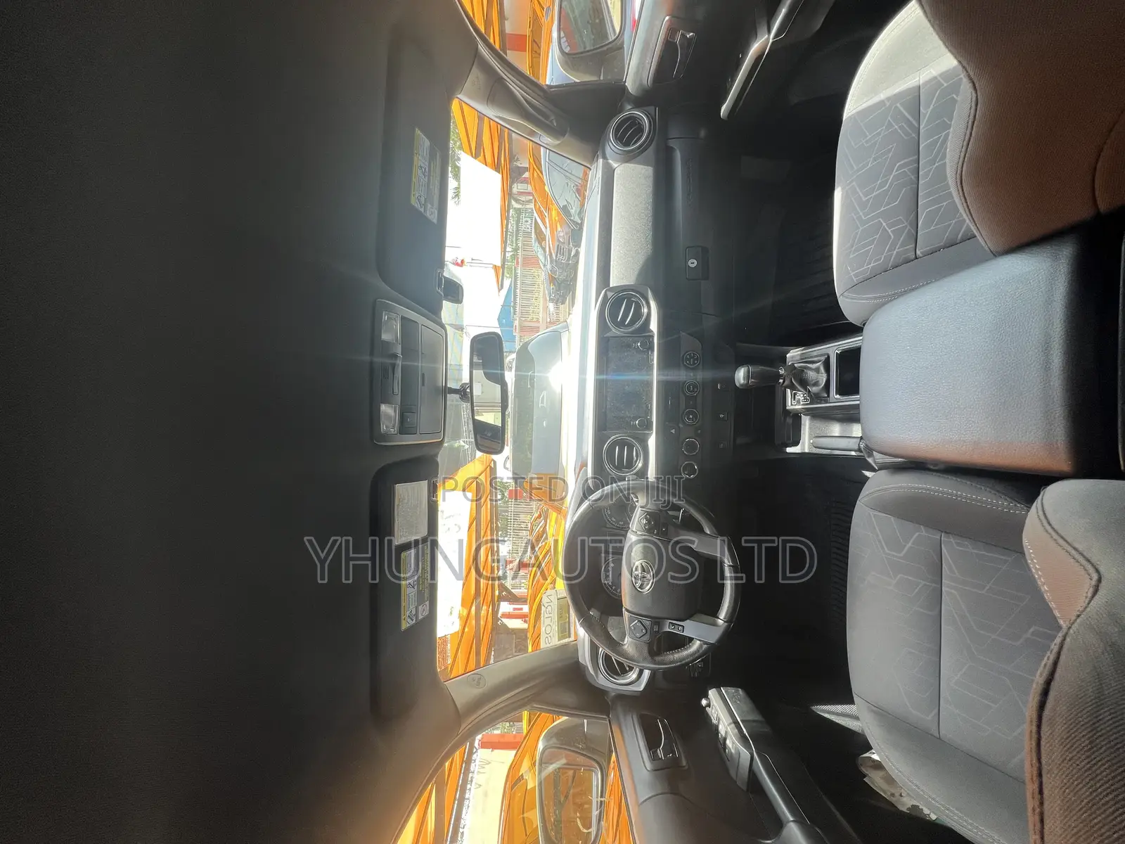 Toyota Tacoma 2017 Yellow