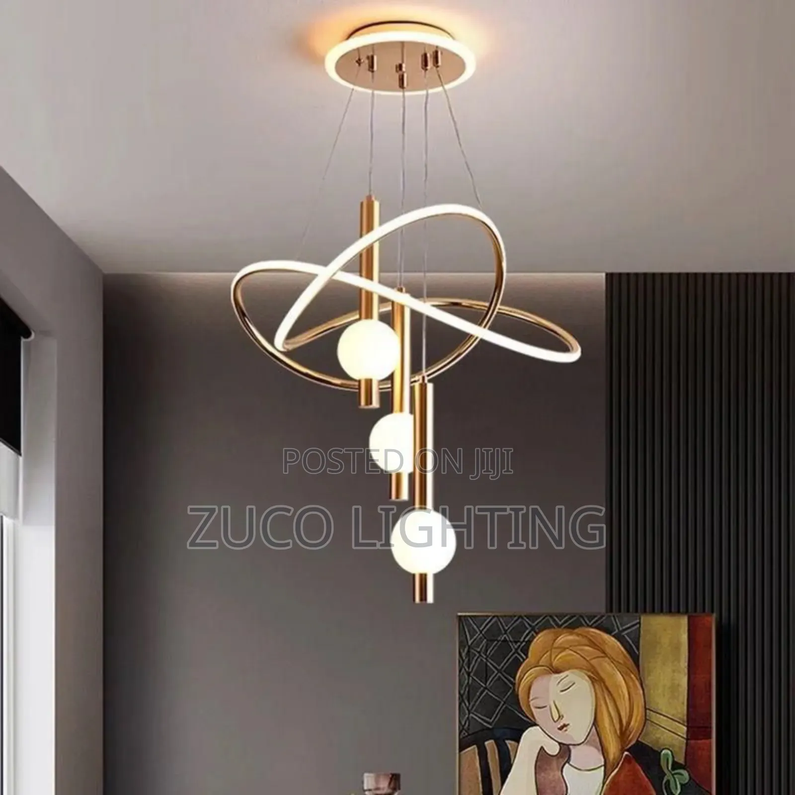 Model Luxury Led Ceiling Chandelier Light