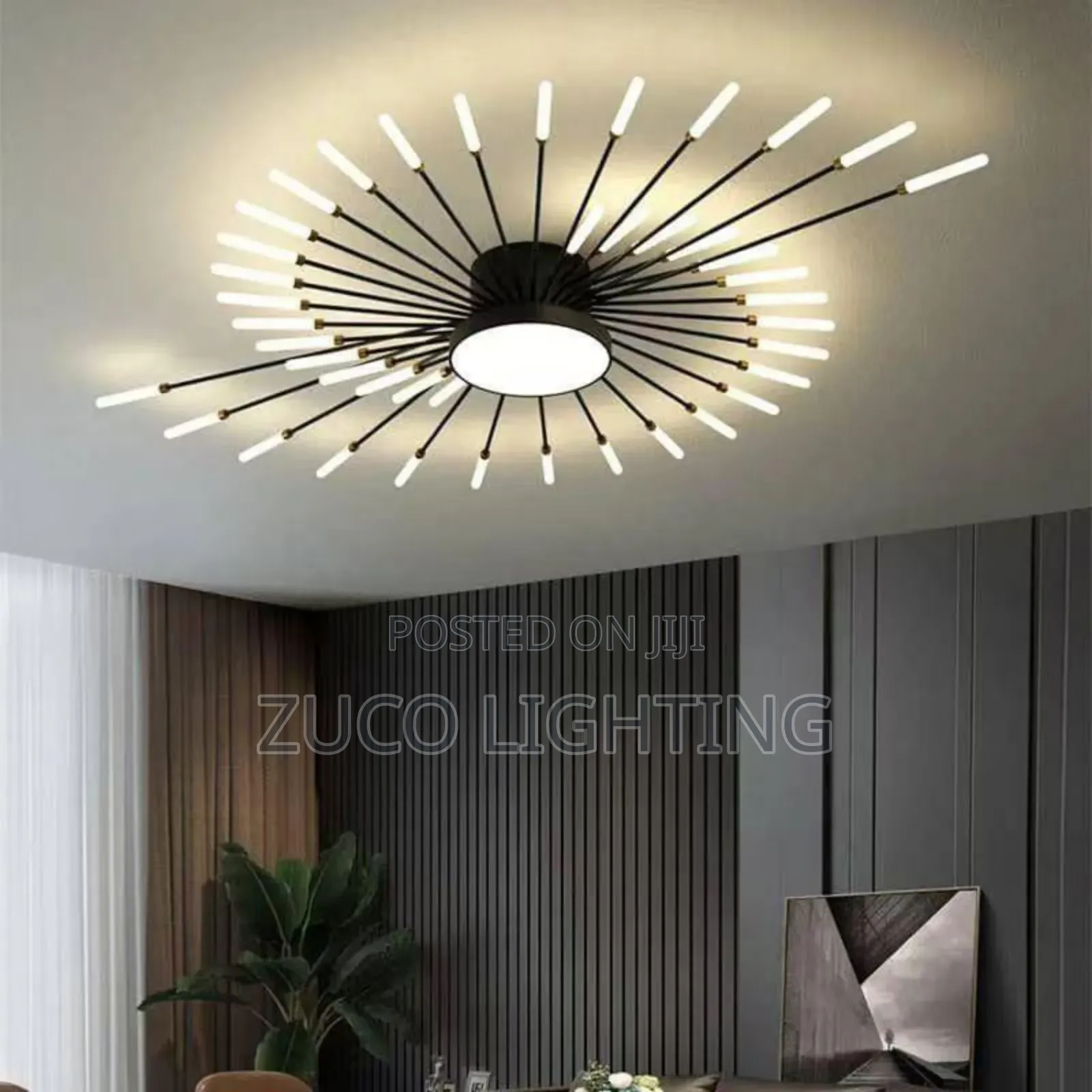 Model Luxury Led Flush Mount Ceiling Chandelier Light