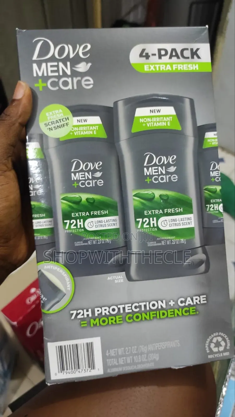 Dove Men Care Extra Fresh Antiperspirant Deodorant Stick