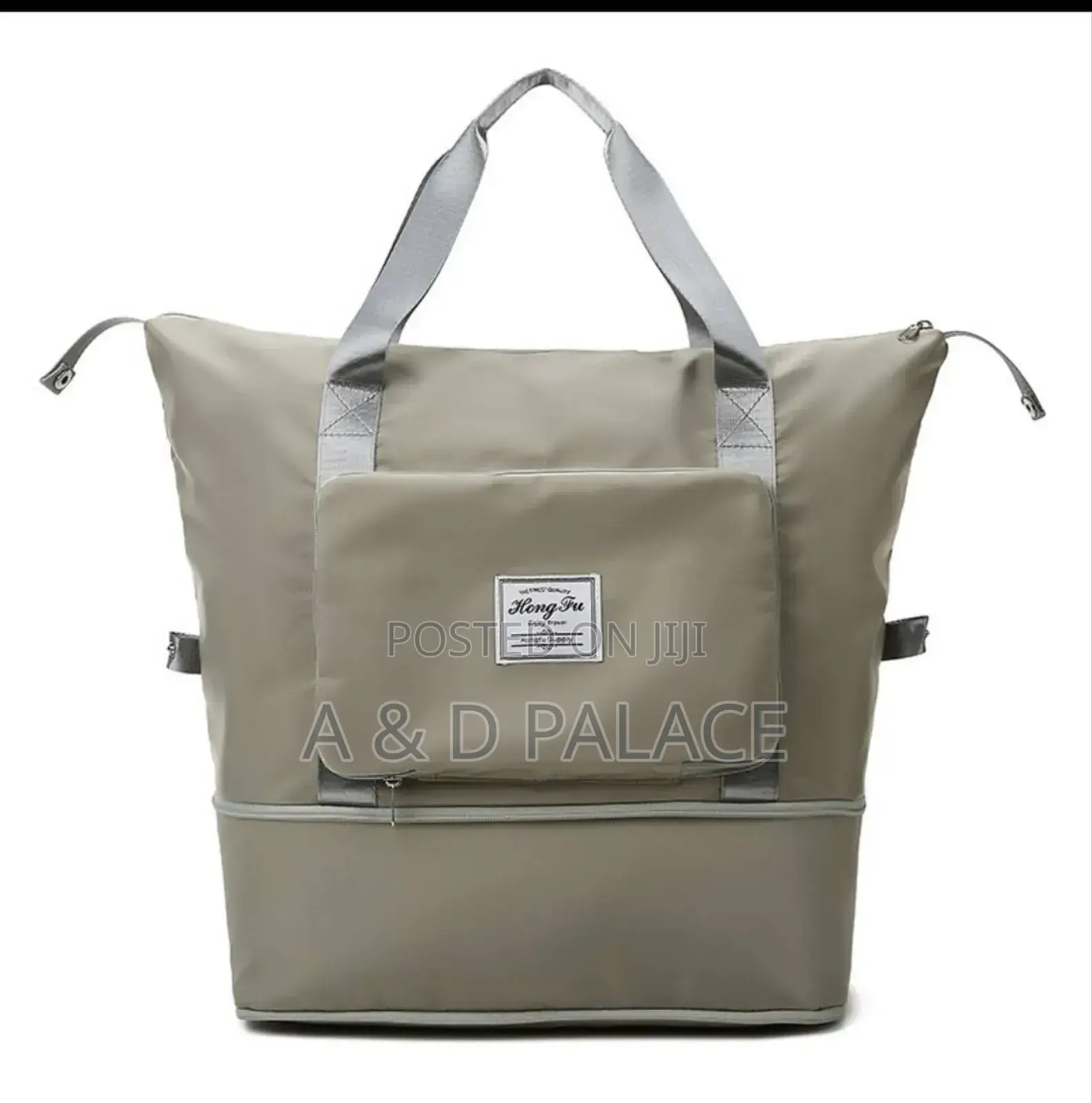 Foldable Light Weight Travel Bag Color:Black Wine Blue