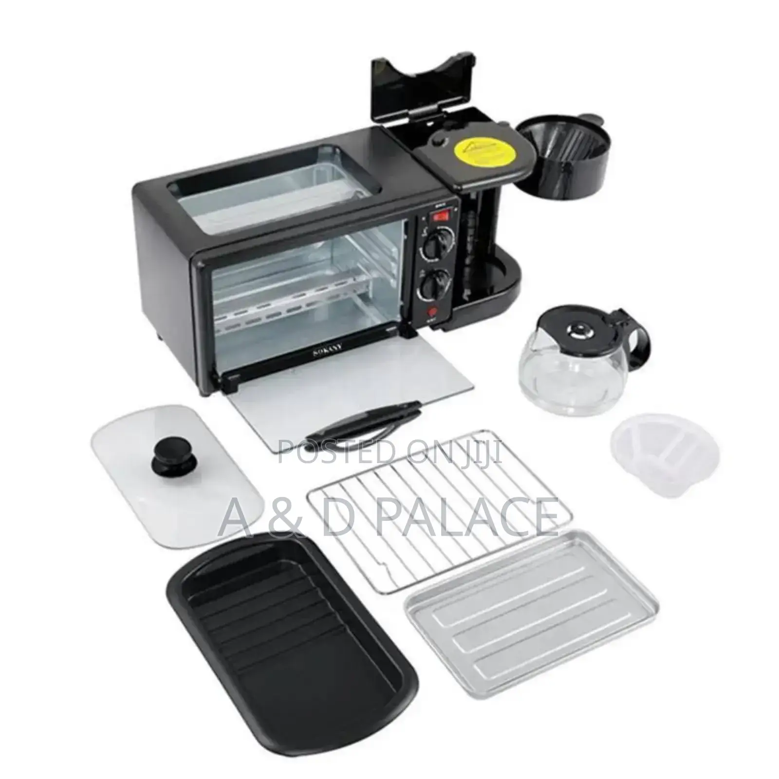12litres Sokany Breakfast Maker( 3 in 1)