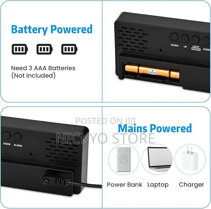Digital Led Wall Clock (Model: Lc 001)
