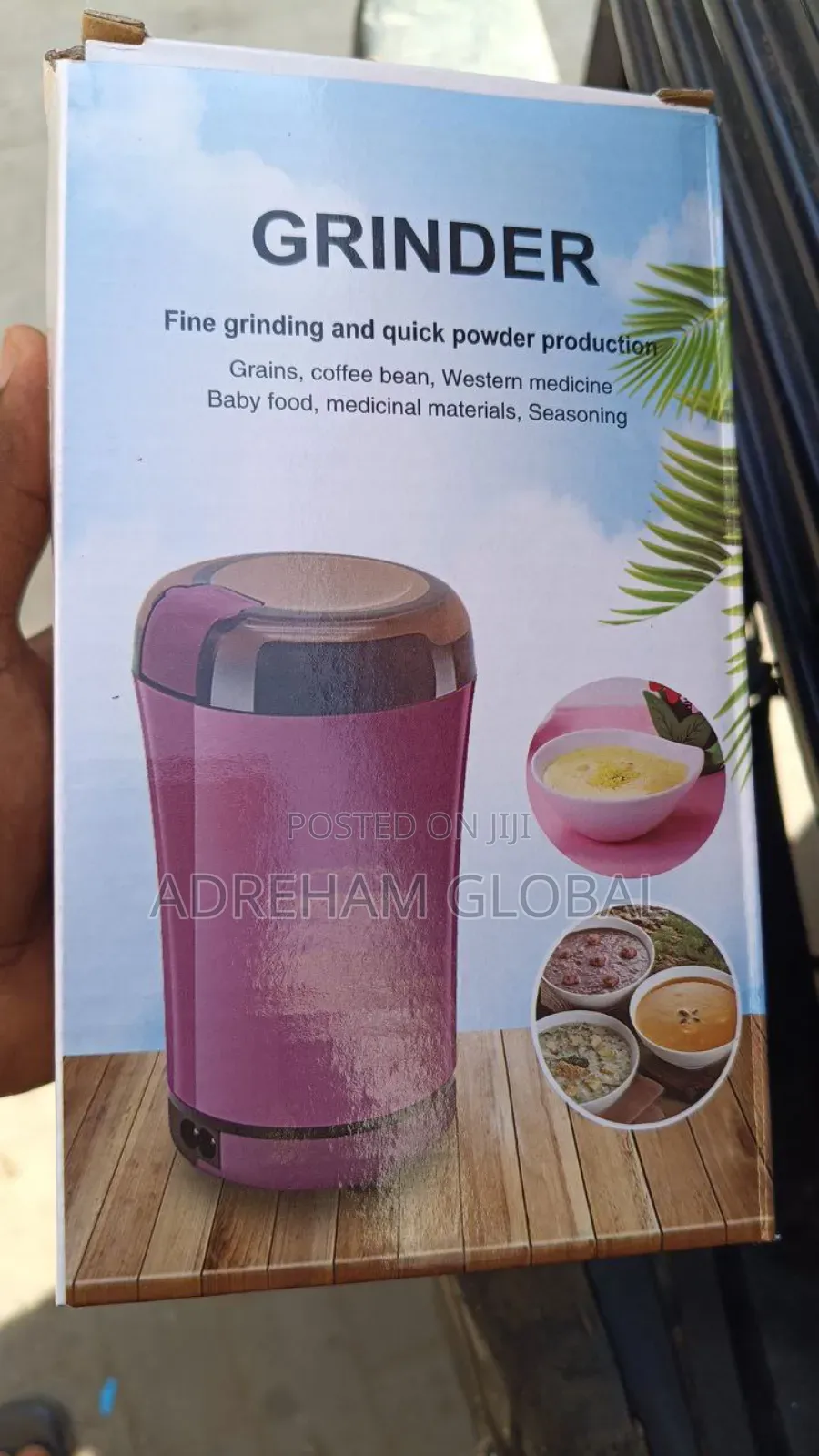 Dry Grinder for Grinding Dry Foods