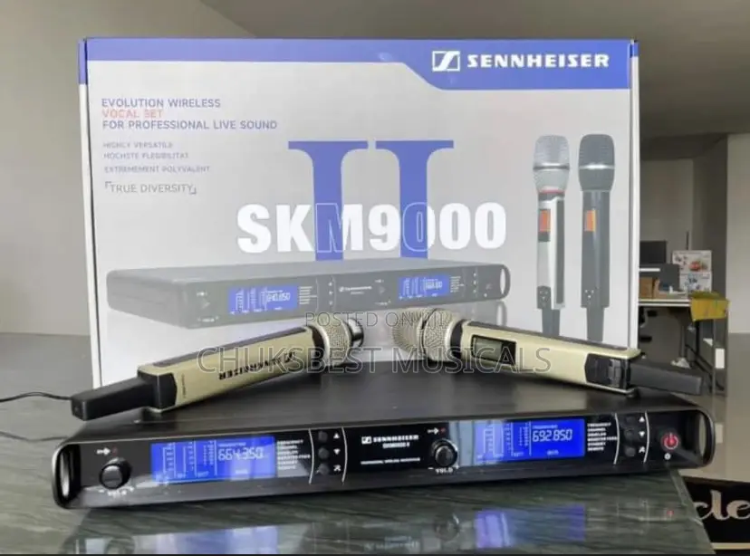 Senheizer Skm9000 Lapel Microphones