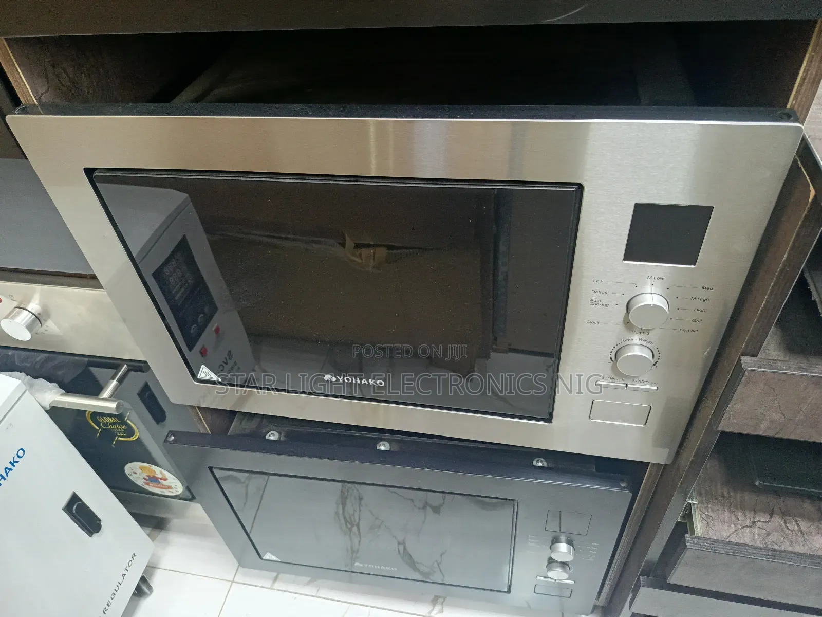 Microwave Built-in 25 Litres Yohako Silver