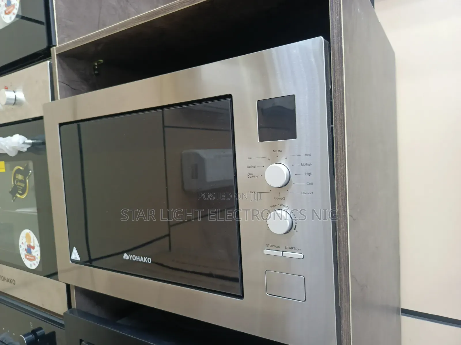 Microwave Built-in 25 Litres Yohako Silver