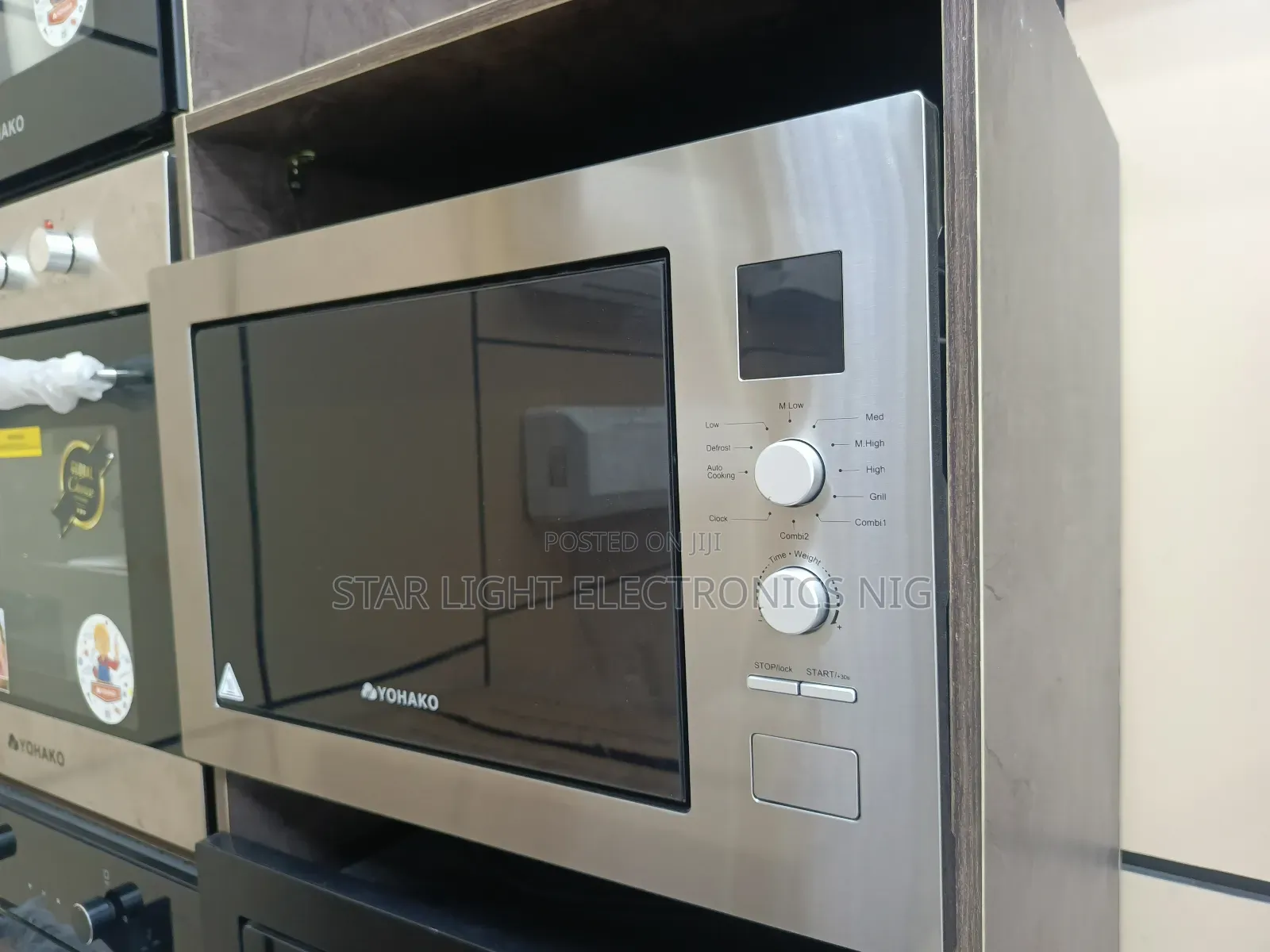 Microwave Built-in 25 Litres Yohako Silver