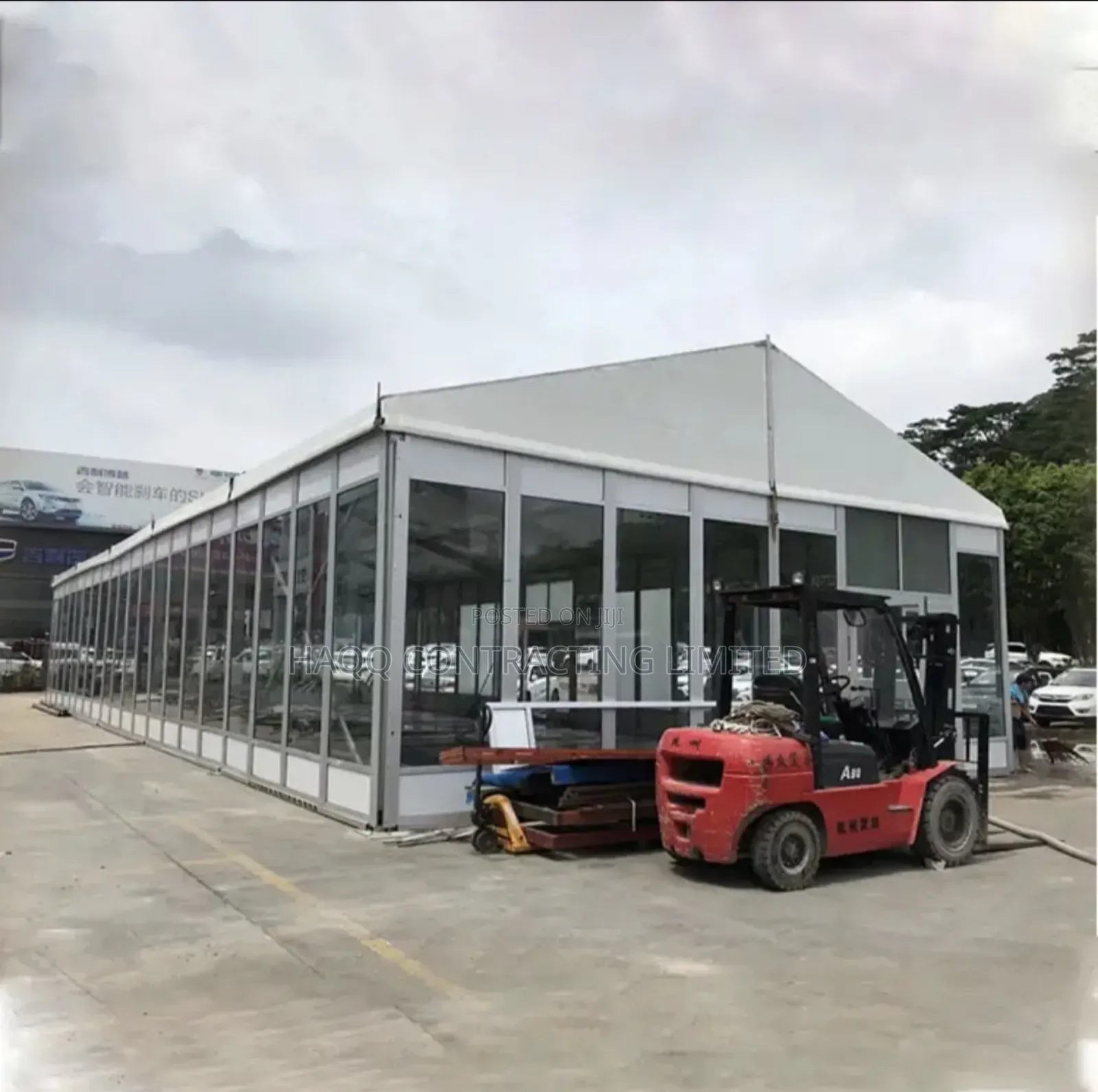 Aluminium Beam, Light Guage Foreign Marquee Tent