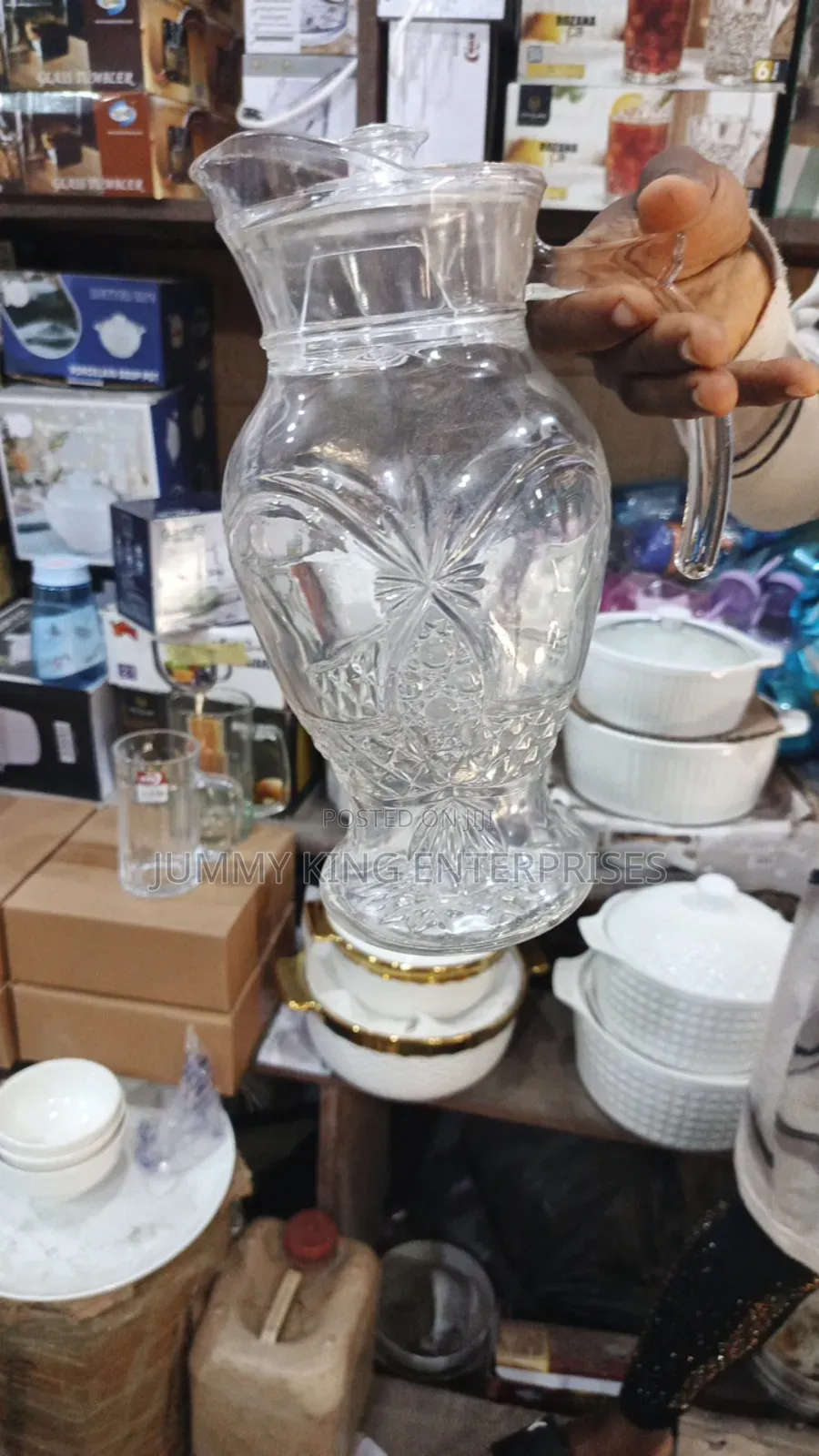 High Quality Juice Water Glass Jugs