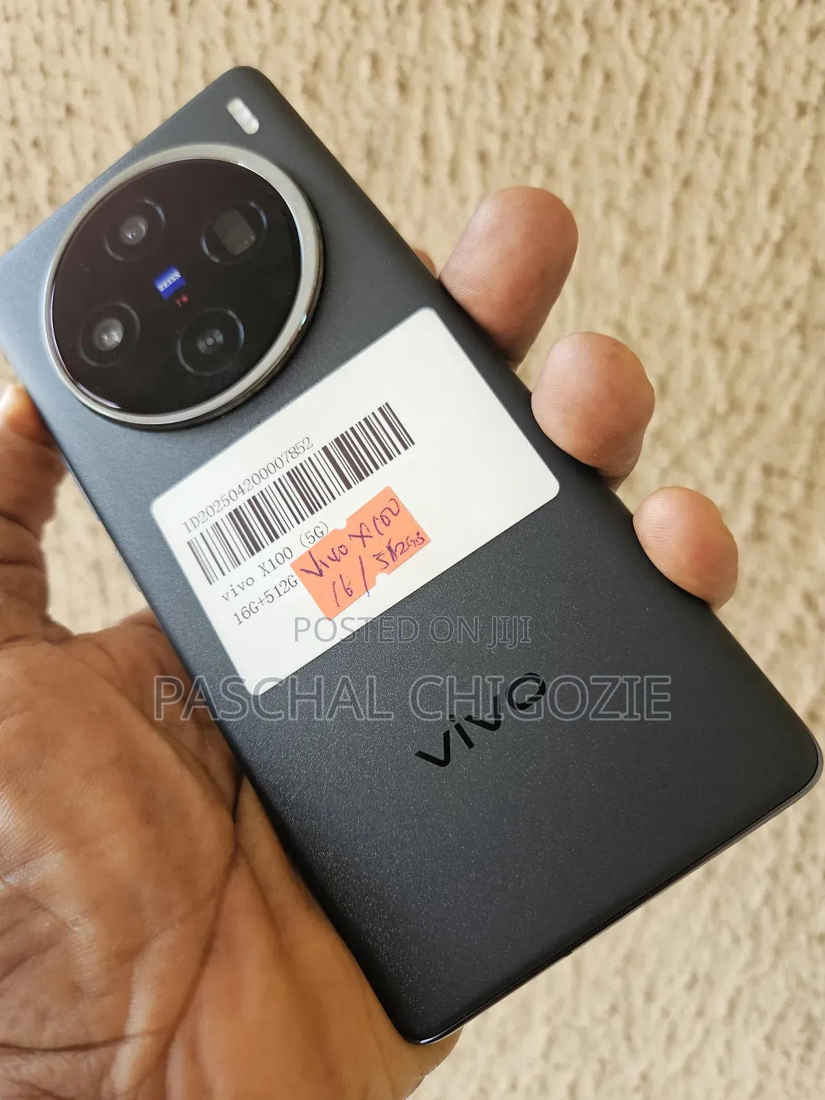 New Vivo X100 512 GB Black