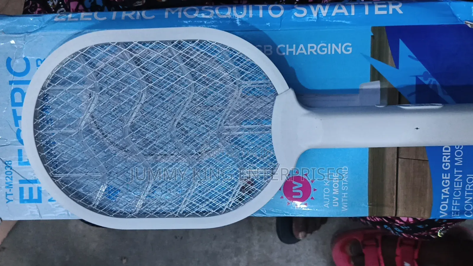 Rechargeable Electric Mosquito Killer- Bat-Swatter