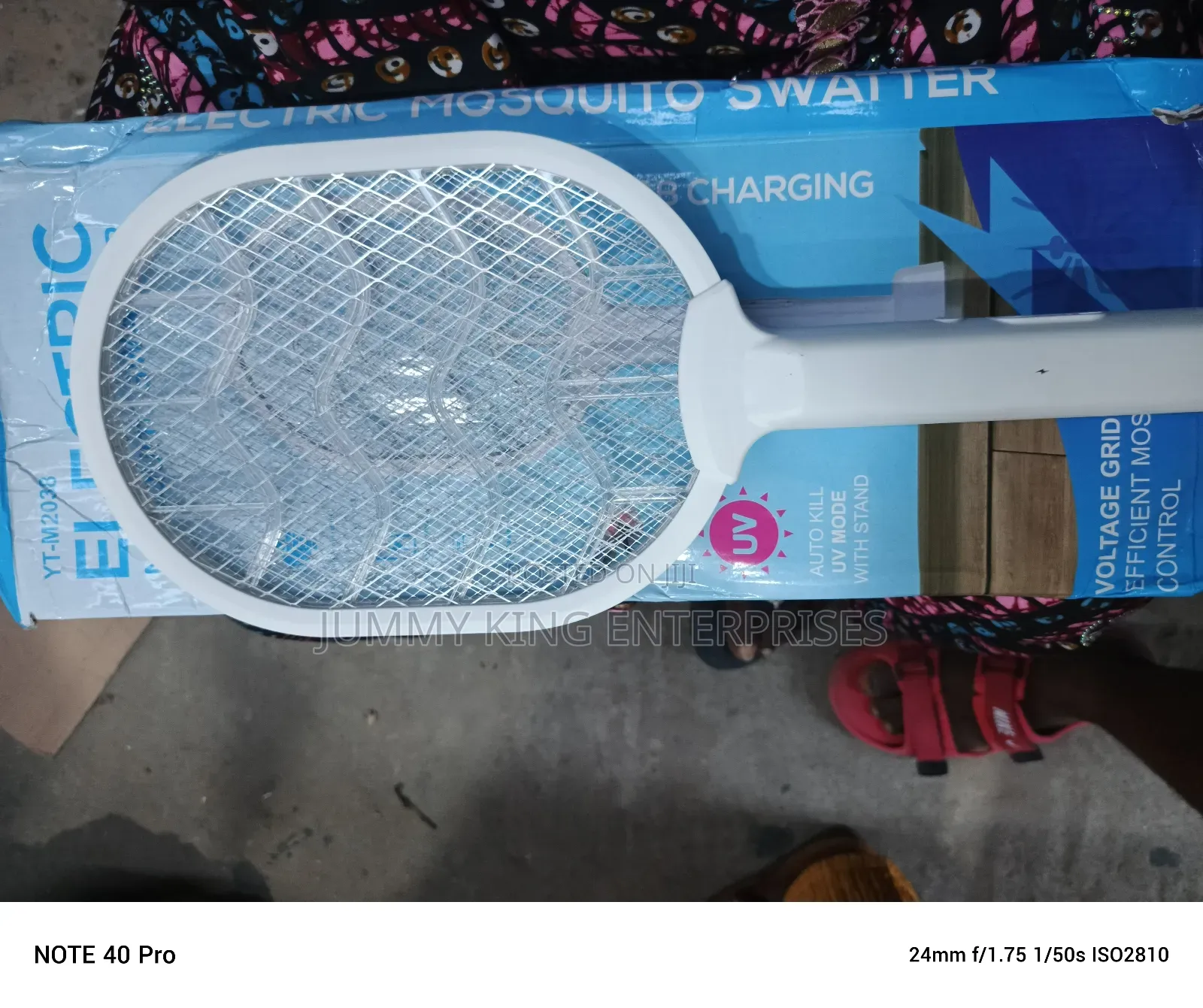 Rechargeable Electric Mosquito Killer- Bat-Swatter