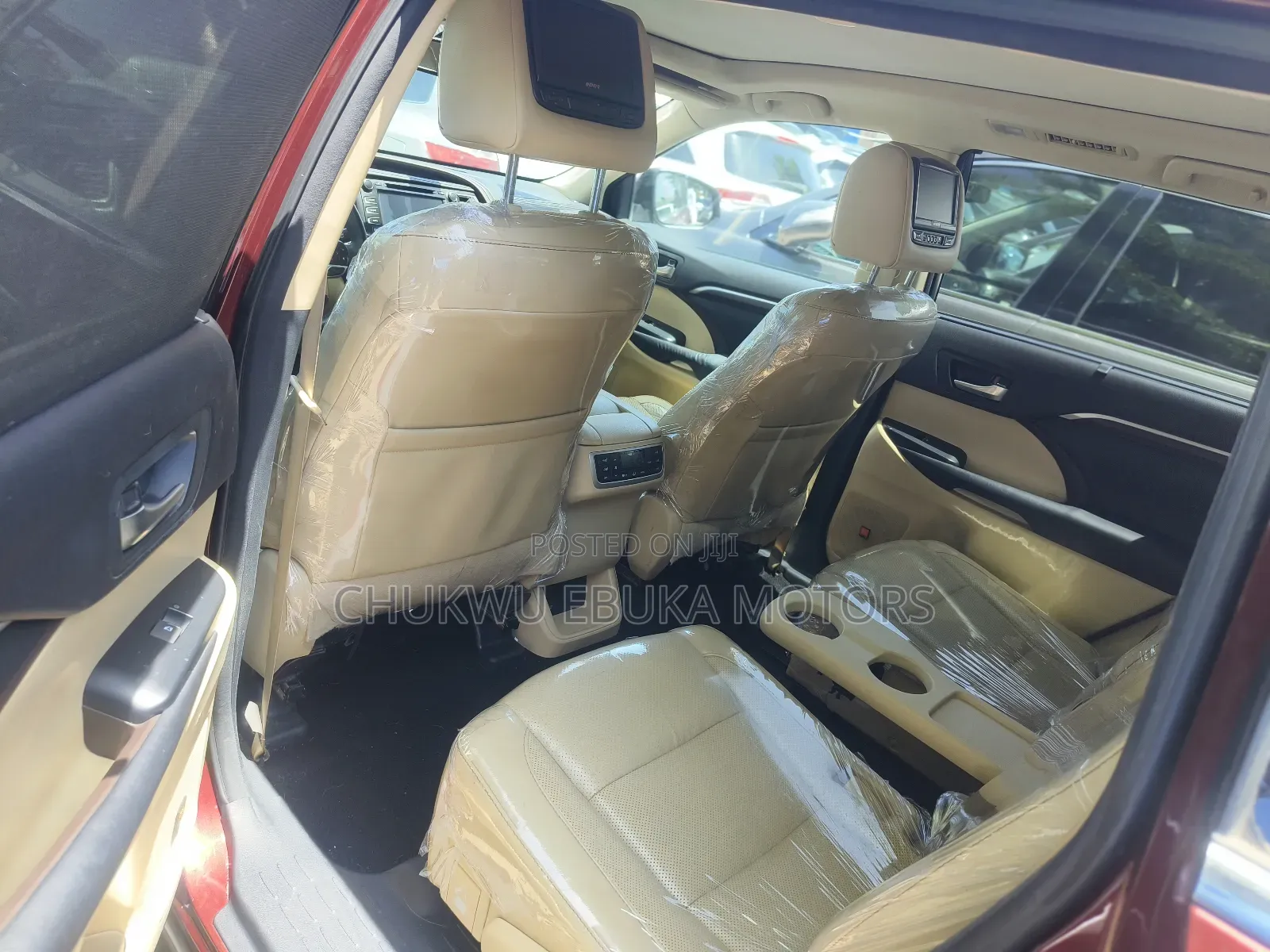 Toyota Highlander Limited V6 4x2 (3.5L 6cyl 6A) 2016 Red