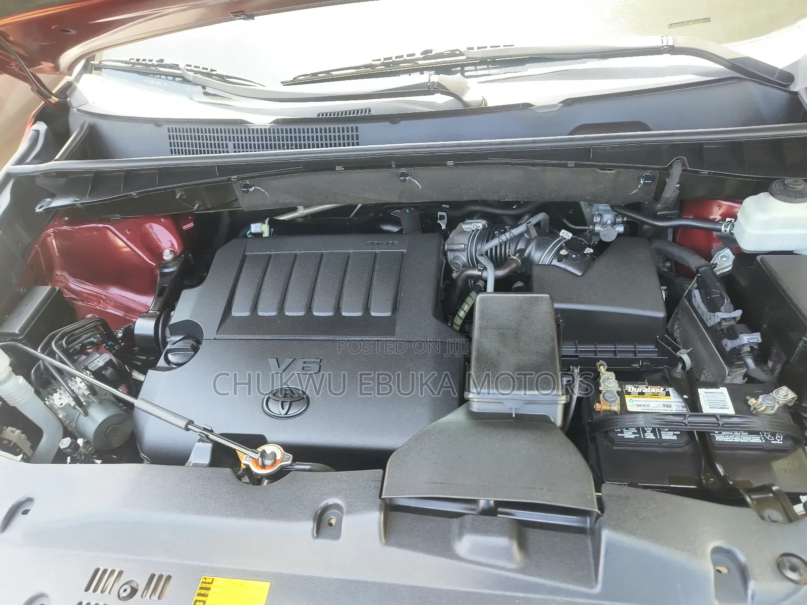 Toyota Highlander Limited V6 4x2 (3.5L 6cyl 6A) 2016 Red