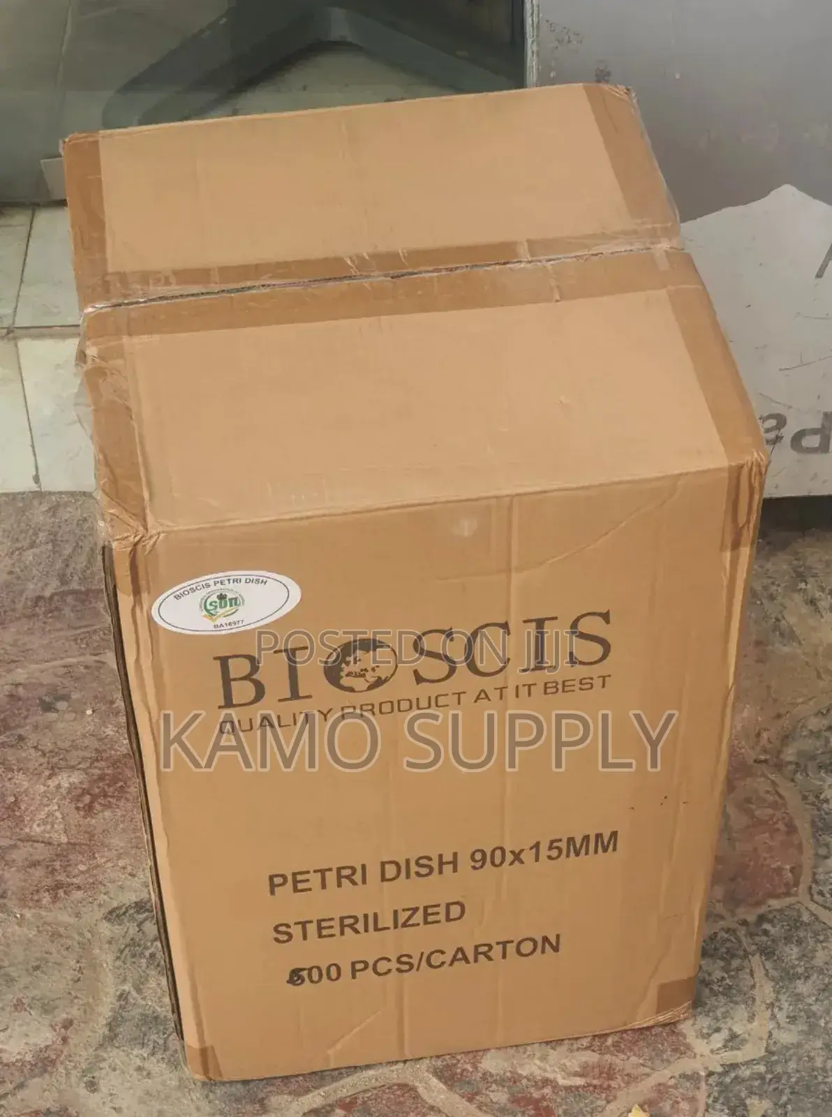 90mm Petri Dishes Carton of 500pcs. Disposable
