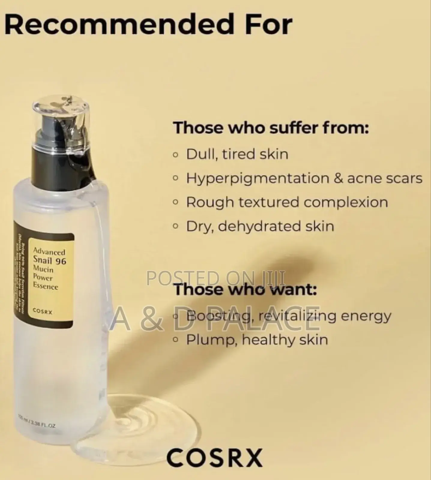 100ml Cosrx Advanced Snail 96 Mucin Power (Repairing)