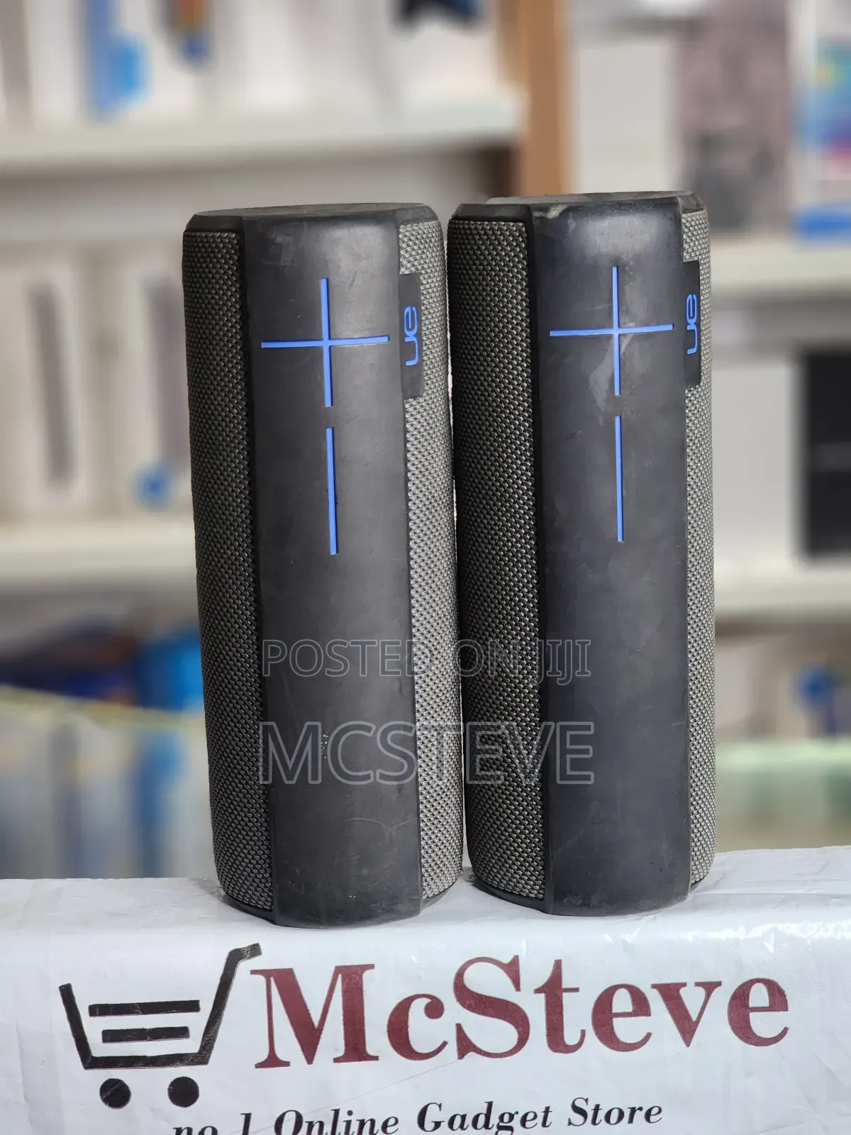 Logitech Ultimate Ears Megaboom Bluetooth Speakers - Black