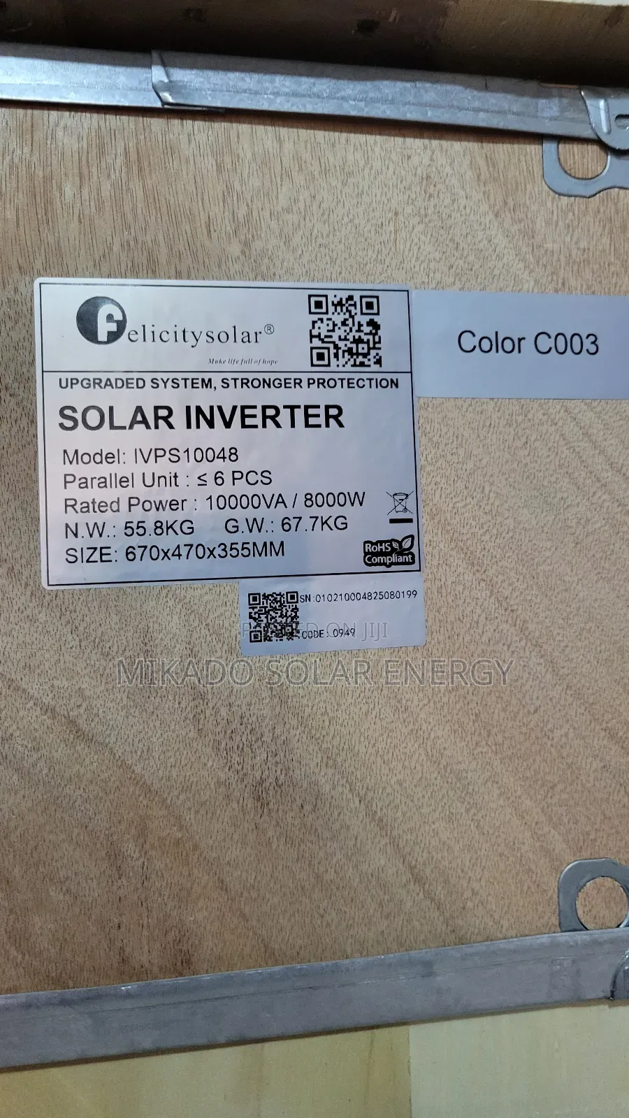 10kva 48v Ivps Felicity Solar Inverter