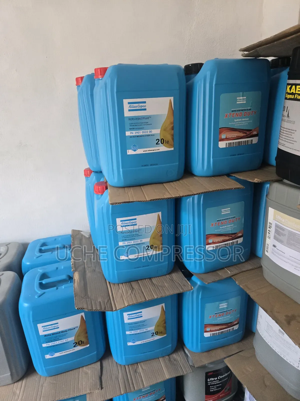 Atlas Copcos Screw Compressor Oil 20l Original One