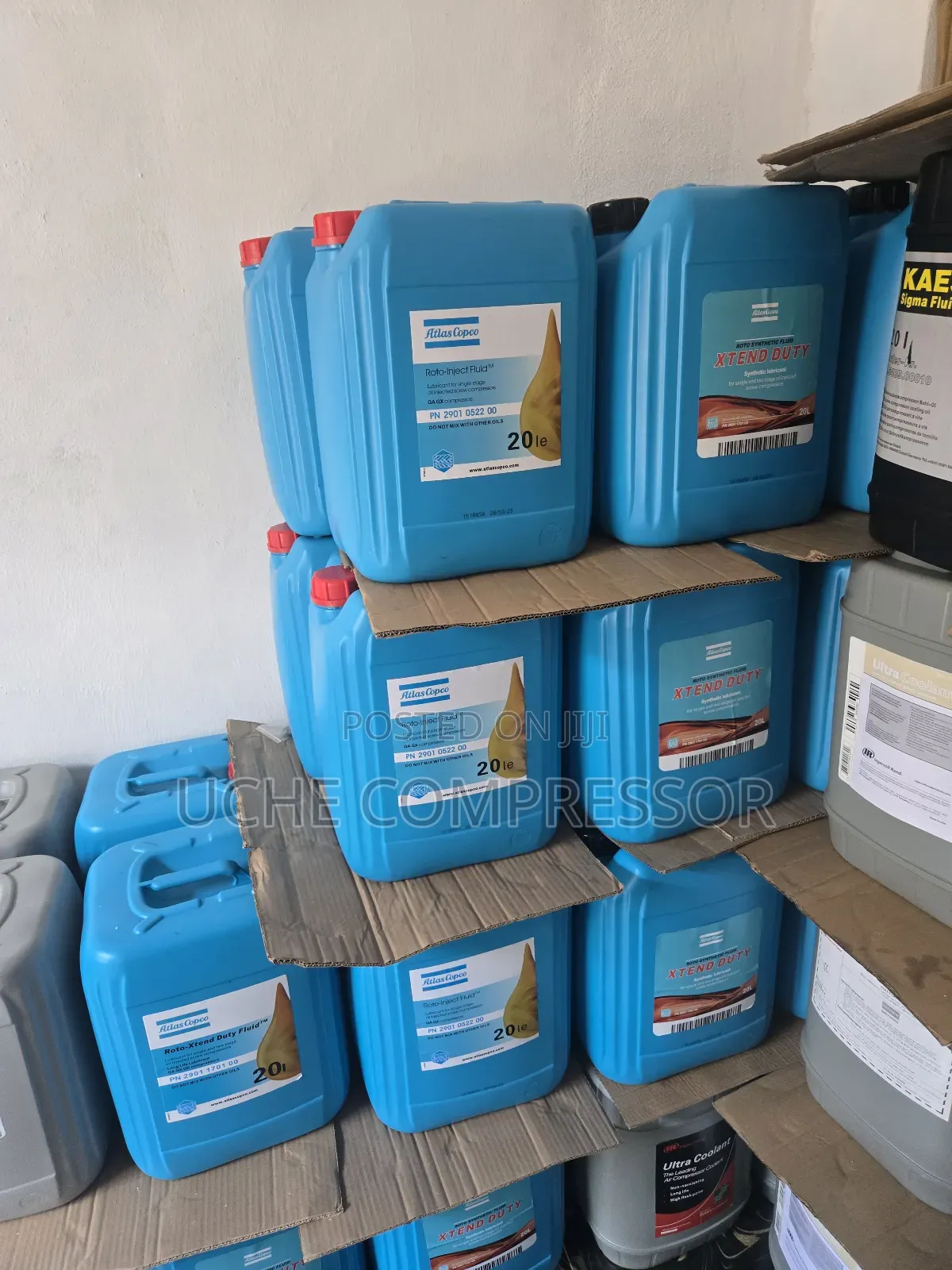 Atlas Copcos Screw Compressor Oil 20l Original One