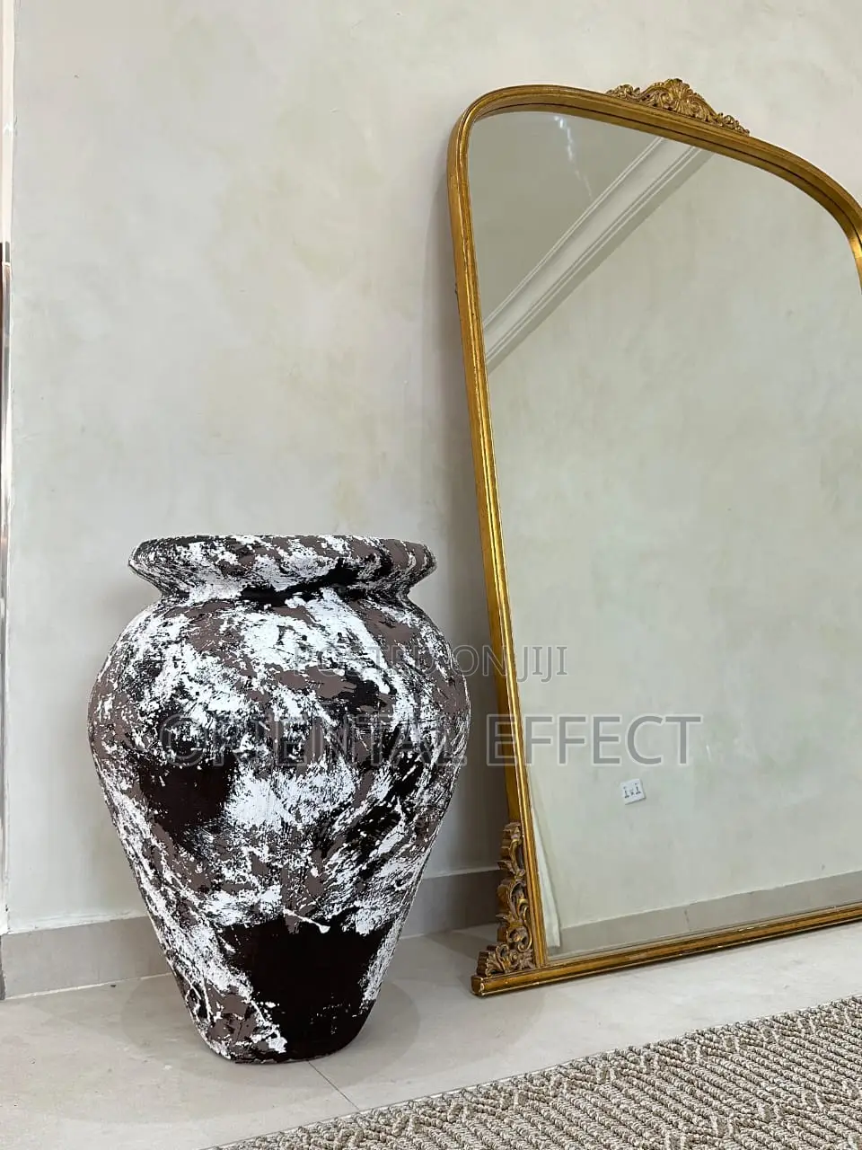 Odemis Pot – Mocha Rustic Finish