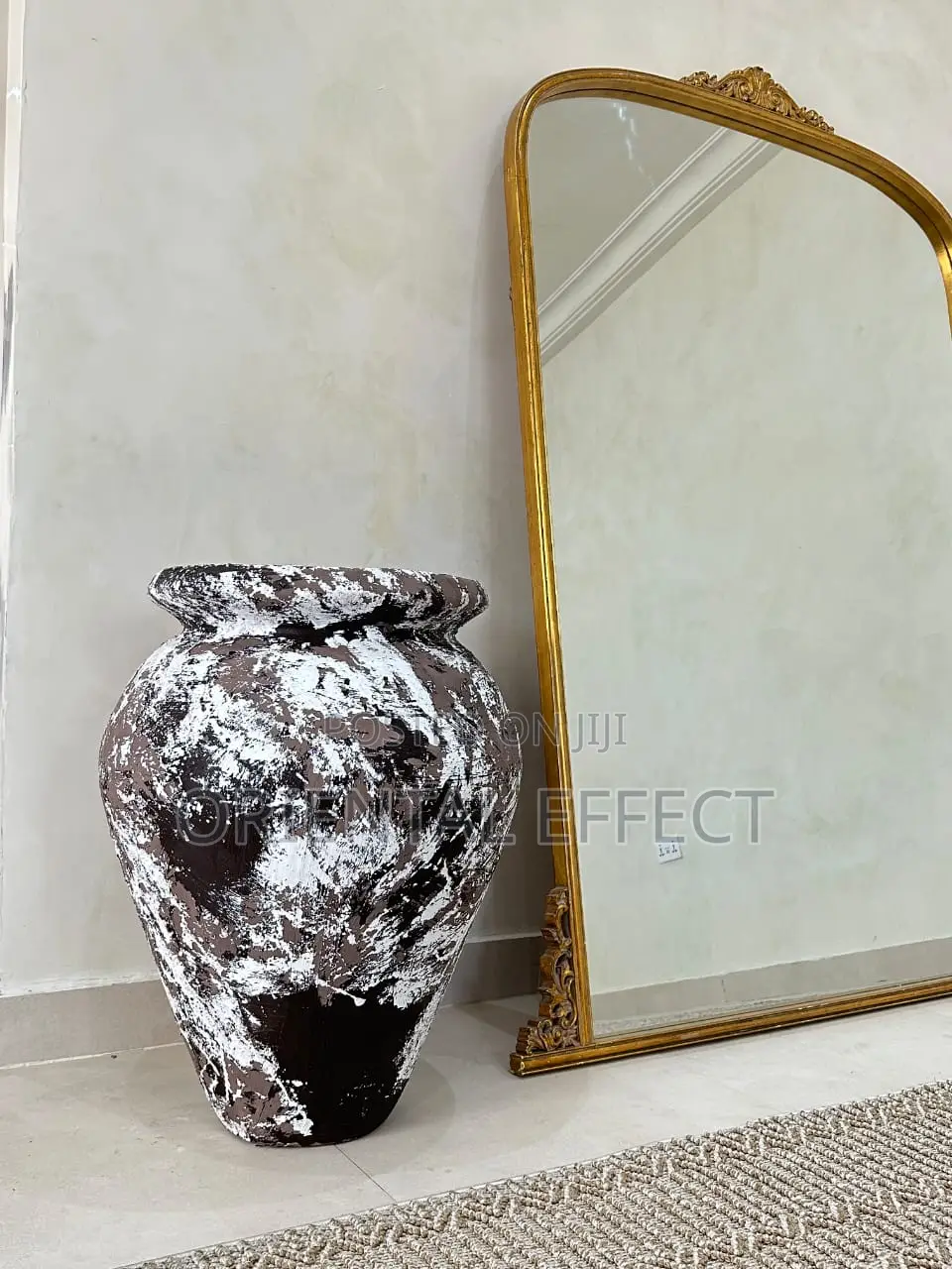Odemis Pot – Mocha Rustic Finish