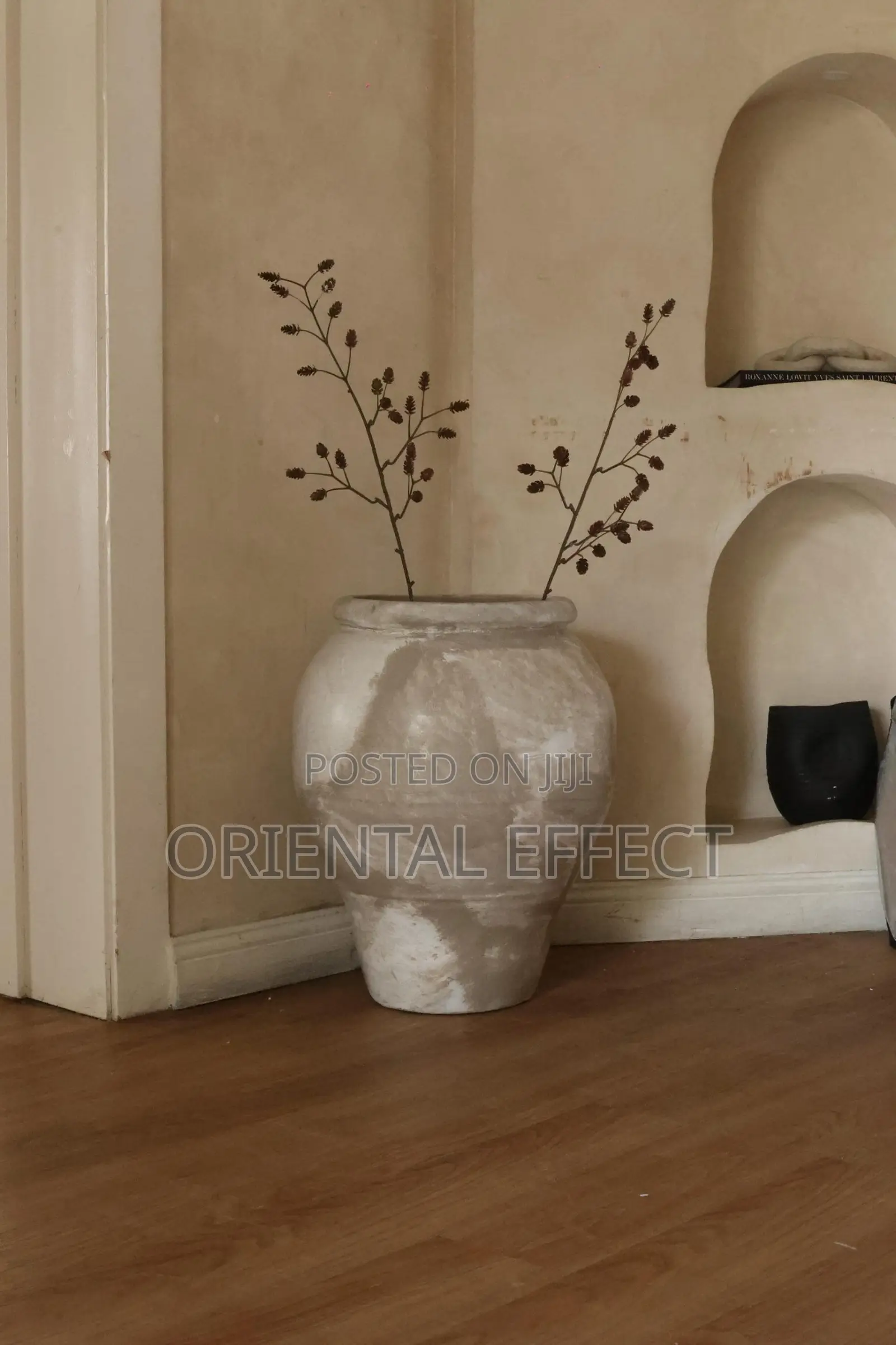 Pithari Pot (Beige Wash)