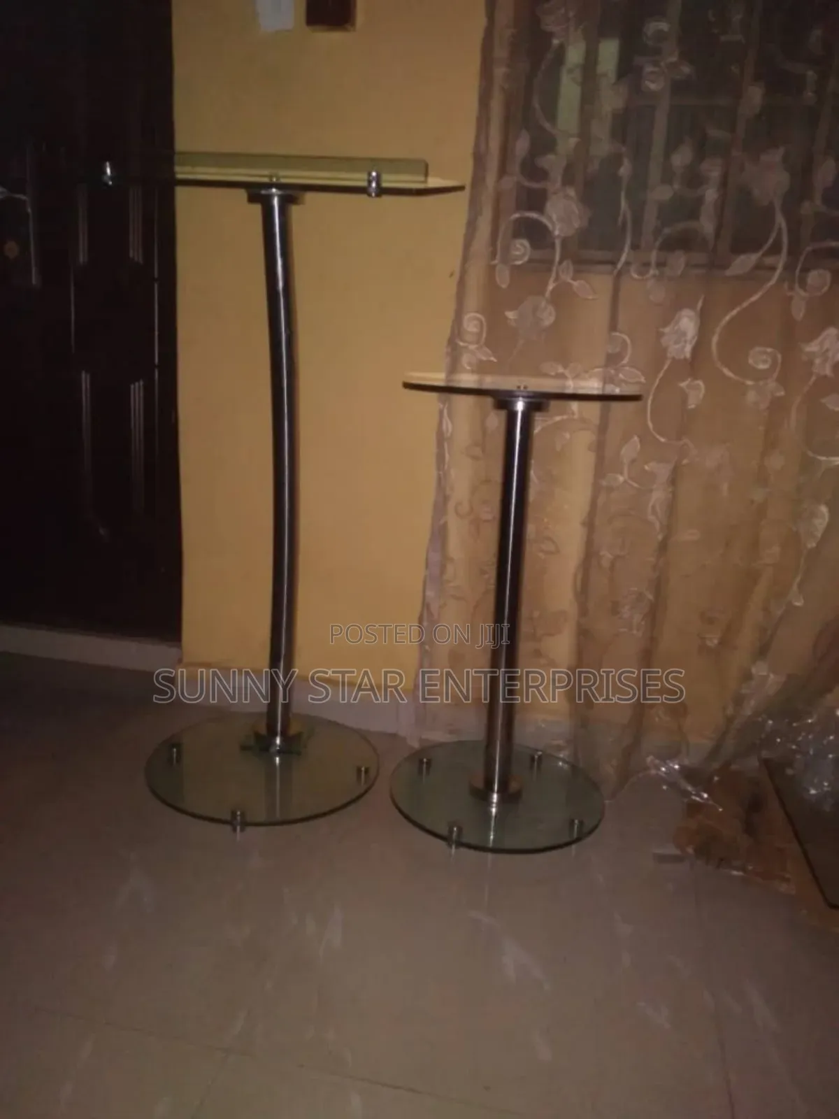 Quality Single Pole Glass Pulpit for Church