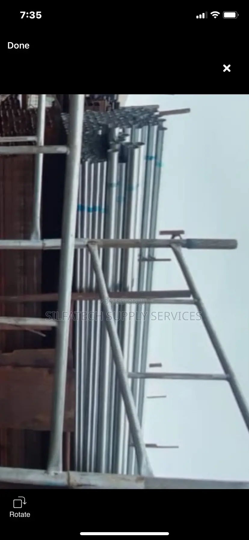 Original (Bs) (2mm*5.4meter Length) Scaffolding Pipes