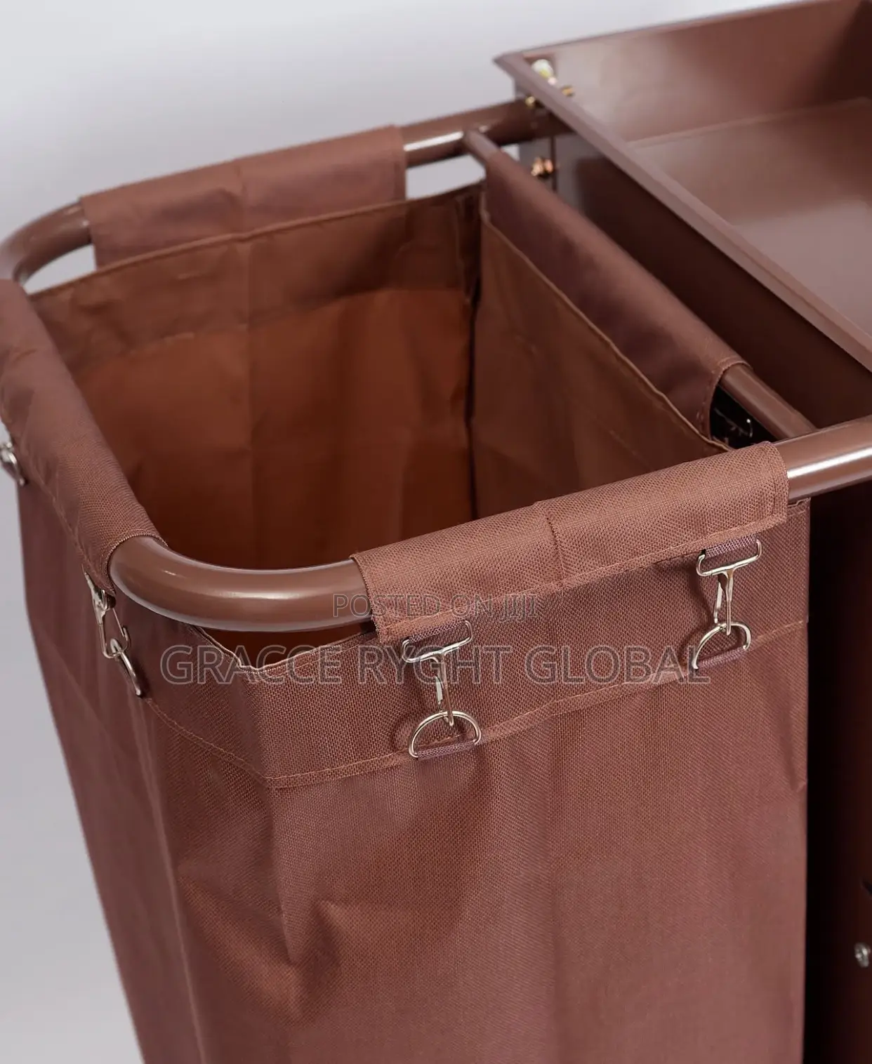 Single Linen Bag Housekeeping Hotel Room Service Trolley