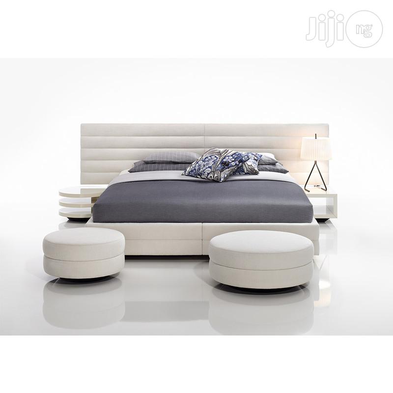 Optimum Upholstered Bed Frame 4.5 X 6 Feet