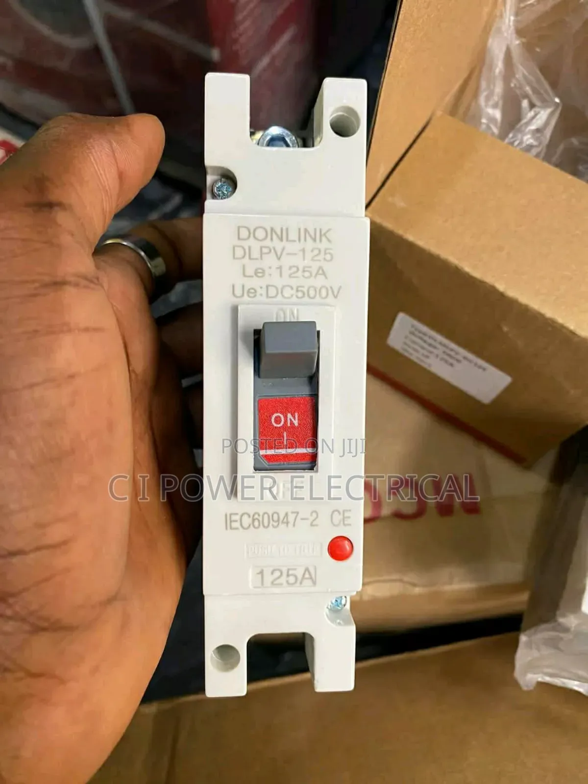 125 Amps 1 Pole Breaker